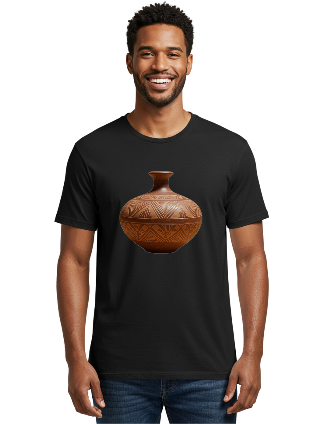 Terra-Cotta-Pot Men'S Graphic Tee, 100% Cotton, Comfortable Casual Summer Wear, Machine Washable, Vintage Camera, Old Camera, Antique Camera, Black Camera, Classic Photography, Photography Equipment, Nostalgic Device, Film Camera, Camera Art Bao944