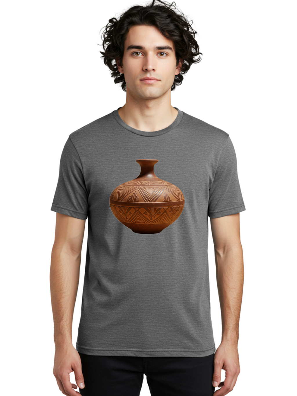 Terra-Cotta-Pot Men'S Graphic Tee, 100% Cotton, Comfortable Casual Summer Wear, Machine Washable, Vintage Camera, Old Camera, Antique Camera, Black Camera, Classic Photography, Photography Equipment, Nostalgic Device, Film Camera, Camera Art Bao944