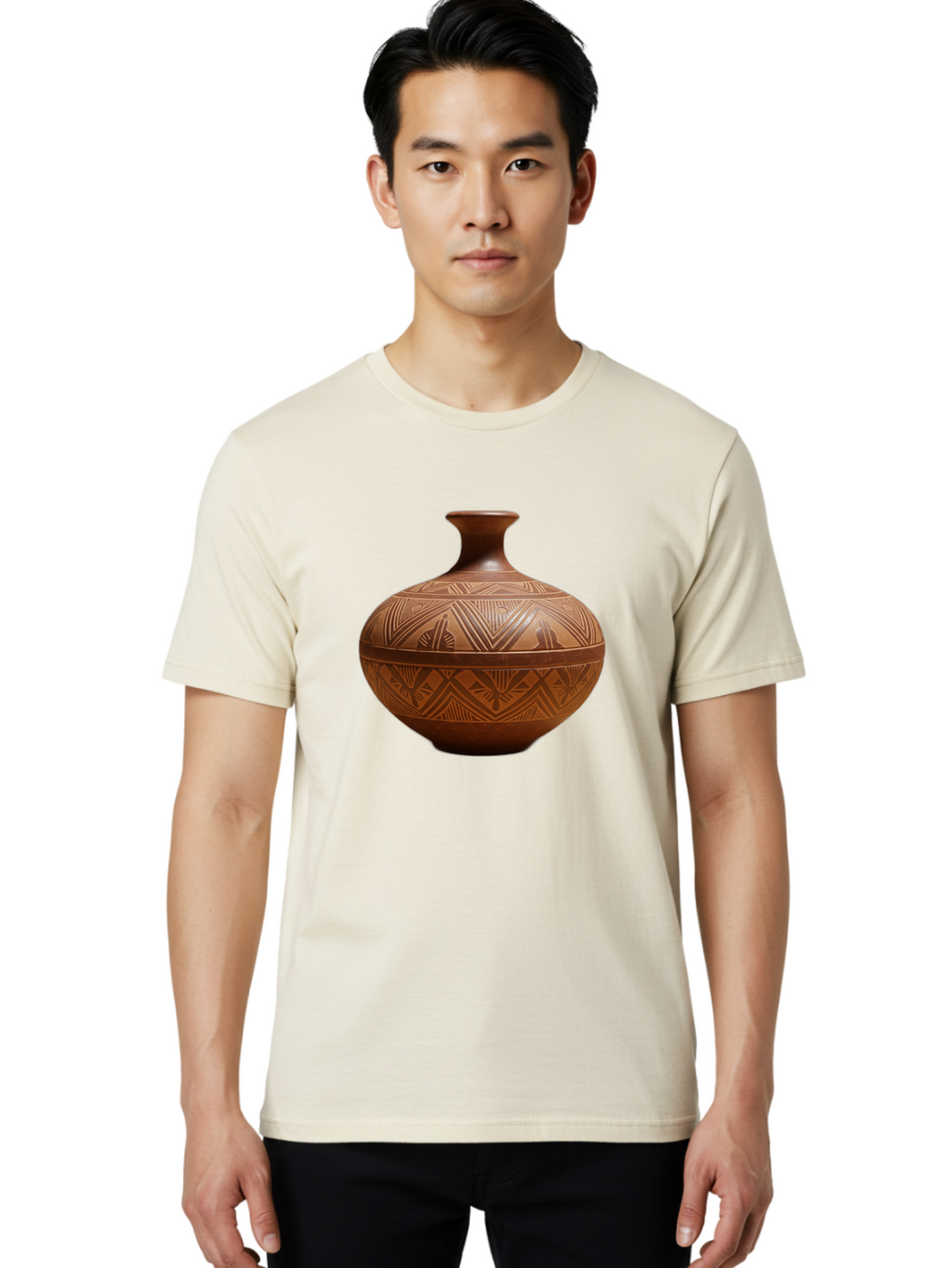 Terra-Cotta-Pot Men'S Graphic Tee, 100% Cotton, Comfortable Casual Summer Wear, Machine Washable, Vintage Camera, Old Camera, Antique Camera, Black Camera, Classic Photography, Photography Equipment, Nostalgic Device, Film Camera, Camera Art Bao944