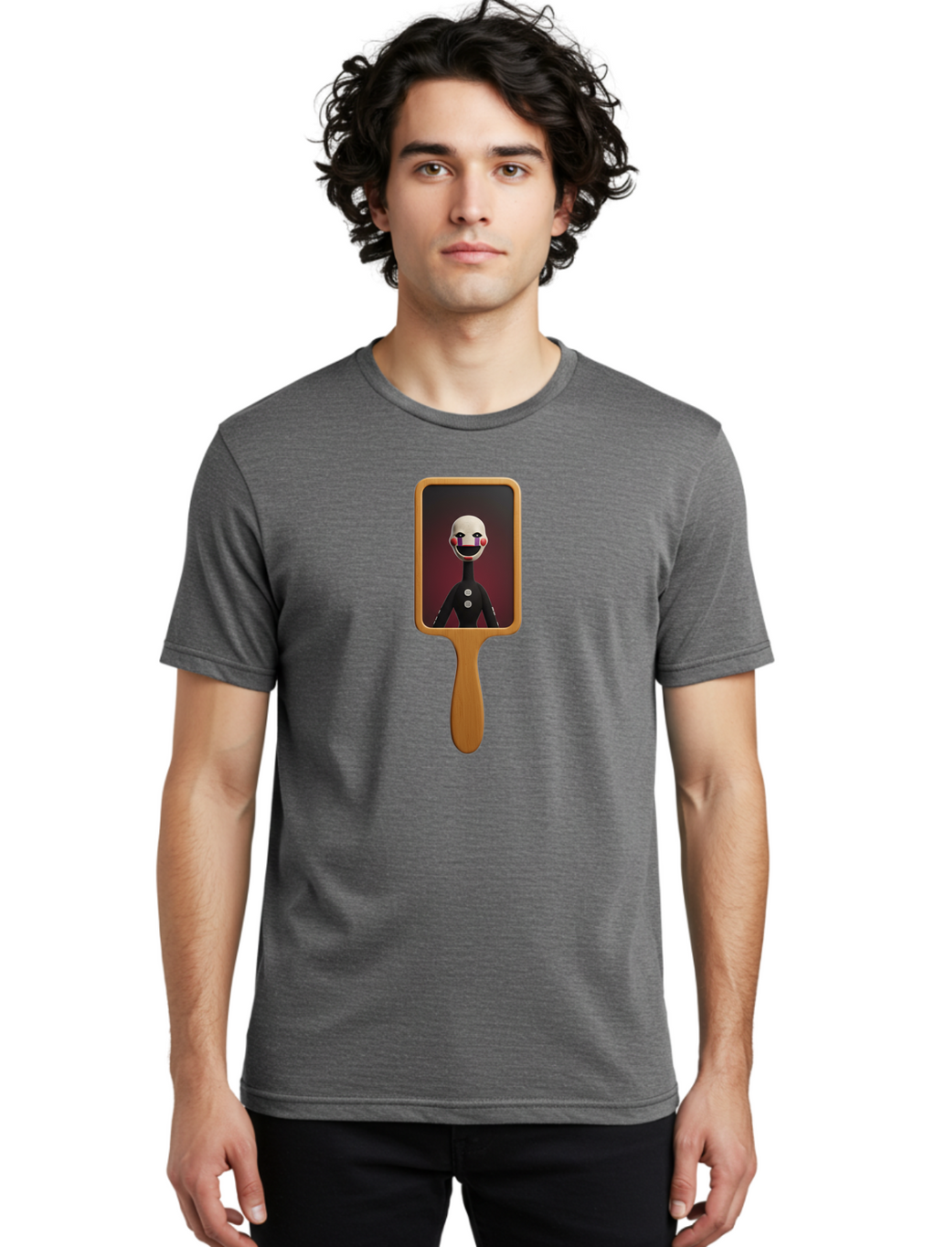 The-Marionette Men'S Graphic Tee, 100% Cotton, Comfortable Casual Summer Wear, Machine Washable, Vintage Camera, Old Camera, Antique Camera, Black Camera, Classic Photography, Photography Equipment, Nostalgic Device, Film Camera, Camera Art Bao946