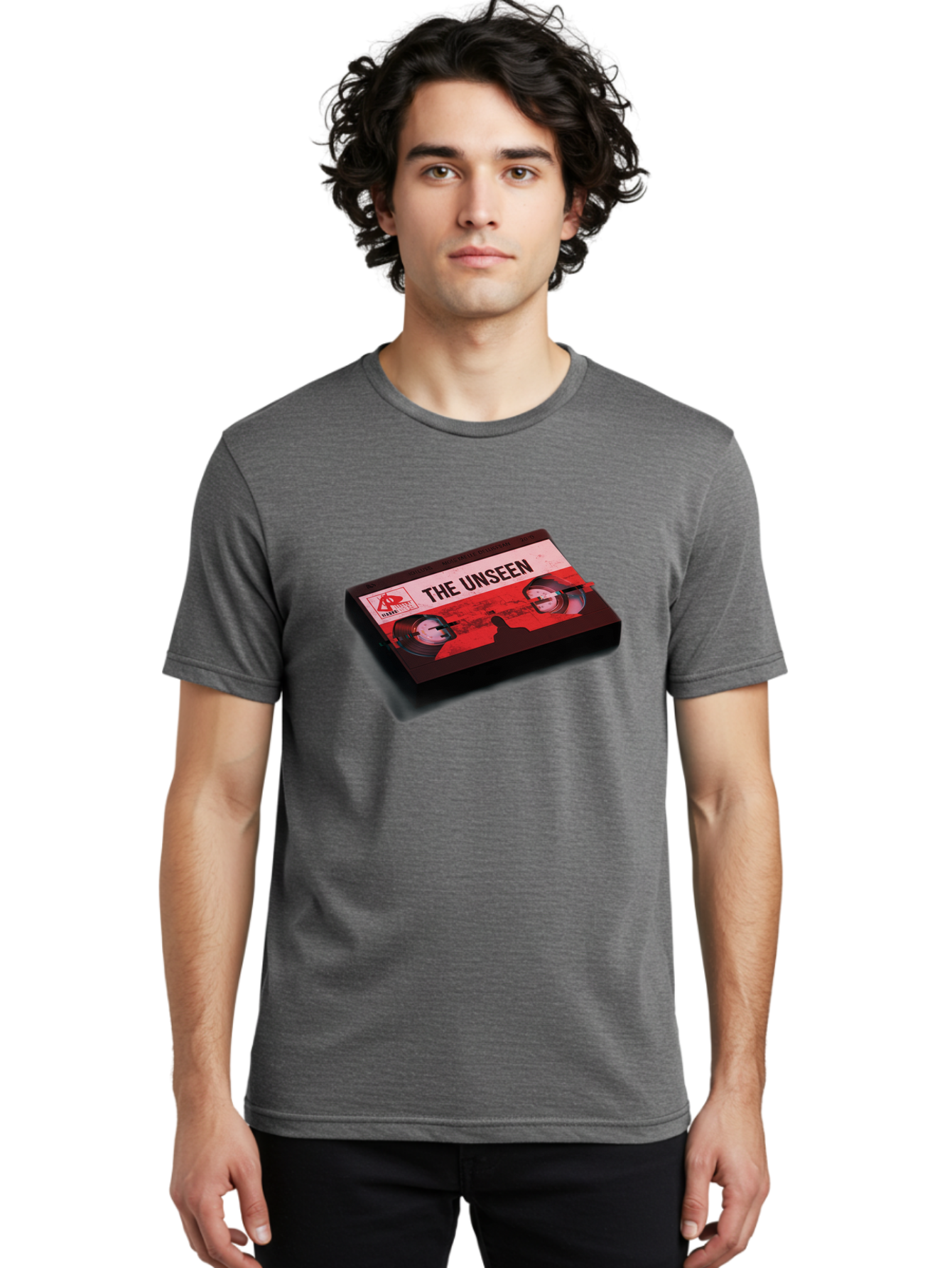 The-Unseen Men'S Graphic Tee, 100% Cotton, Comfortable Casual Summer Wear, Machine Washable, Vintage Camera, Old Camera, Antique Camera, Black Camera, Classic Photography, Photography Equipment, Nostalgic Device, Film Camera, Camera Art Bao947