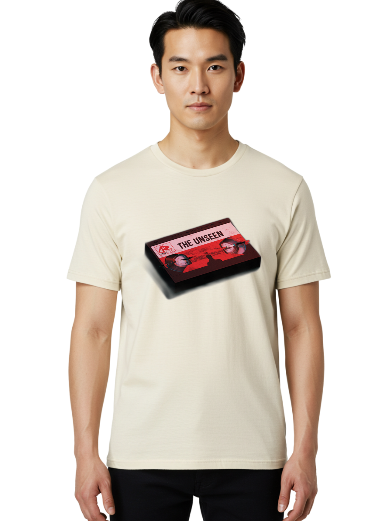 The-Unseen Men'S Graphic Tee, 100% Cotton, Comfortable Casual Summer Wear, Machine Washable, Vintage Camera, Old Camera, Antique Camera, Black Camera, Classic Photography, Photography Equipment, Nostalgic Device, Film Camera, Camera Art Bao947