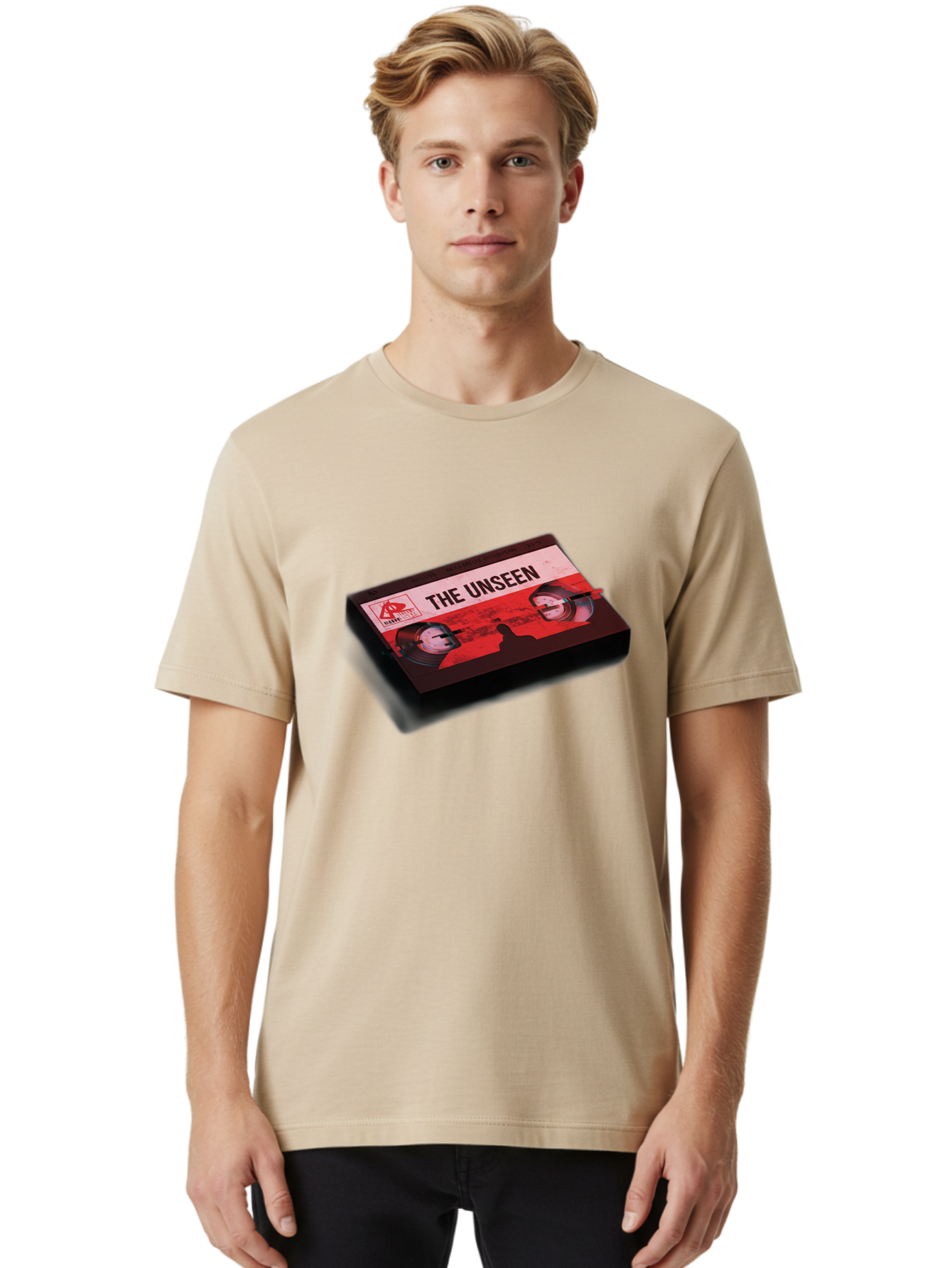 The-Unseen Men'S Graphic Tee, 100% Cotton, Comfortable Casual Summer Wear, Machine Washable, Vintage Camera, Old Camera, Antique Camera, Black Camera, Classic Photography, Photography Equipment, Nostalgic Device, Film Camera, Camera Art Bao947