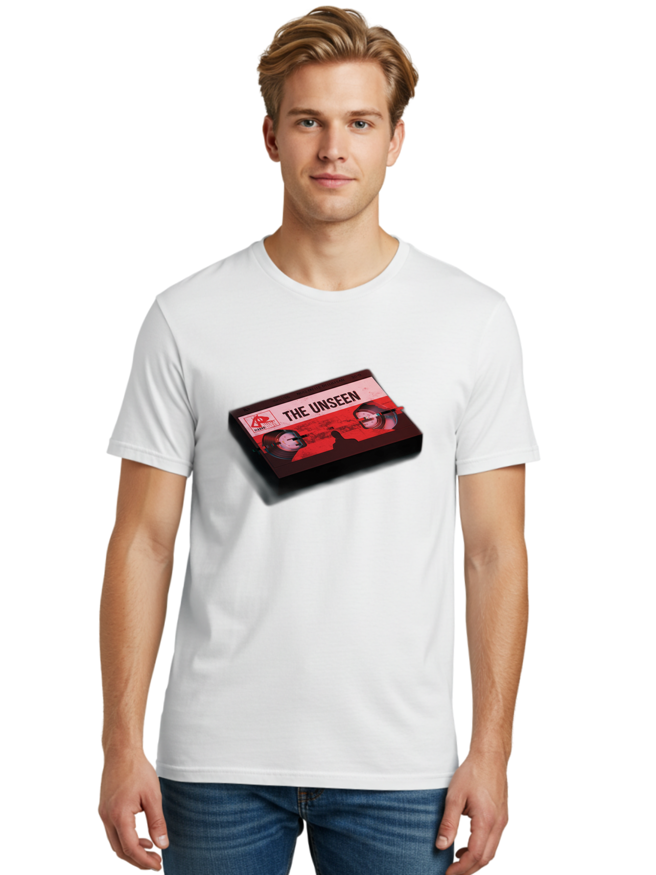 The-Unseen Men'S Graphic Tee, 100% Cotton, Comfortable Casual Summer Wear, Machine Washable, Vintage Camera, Old Camera, Antique Camera, Black Camera, Classic Photography, Photography Equipment, Nostalgic Device, Film Camera, Camera Art Bao947