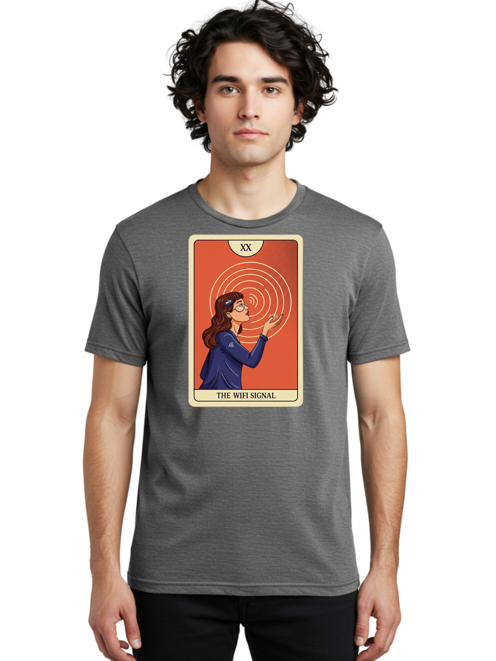 The-Wifi-Signal-1 Men'S Graphic Tee, 100% Cotton, Comfortable Casual Summer Wear, Machine Washable, Vintage Camera, Old Camera, Antique Camera, Black Camera, Classic Photography, Photography Equipment, Nostalgic Device, Film Camera, Camera Art Bao948