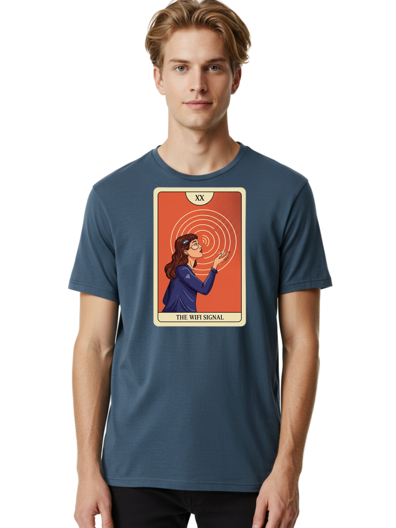 The-Wifi-Signal-1 Men'S Graphic Tee, 100% Cotton, Comfortable Casual Summer Wear, Machine Washable, Vintage Camera, Old Camera, Antique Camera, Black Camera, Classic Photography, Photography Equipment, Nostalgic Device, Film Camera, Camera Art Bao948