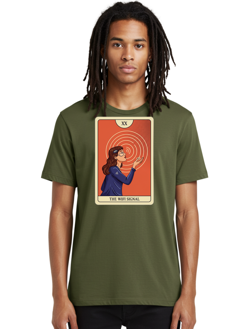 The-Wifi-Signal-1 Men'S Graphic Tee, 100% Cotton, Comfortable Casual Summer Wear, Machine Washable, Vintage Camera, Old Camera, Antique Camera, Black Camera, Classic Photography, Photography Equipment, Nostalgic Device, Film Camera, Camera Art Bao948