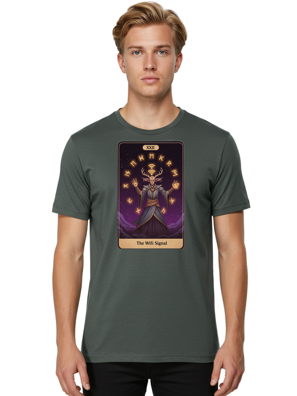 The-Wifi-Signal-2 Men'S Graphic Tee, 100% Cotton, Comfortable Casual Summer Wear, Machine Washable, Vintage Camera, Old Camera, Antique Camera, Black Camera, Classic Photography, Photography Equipment, Nostalgic Device, Film Camera, Camera Art Bao949
