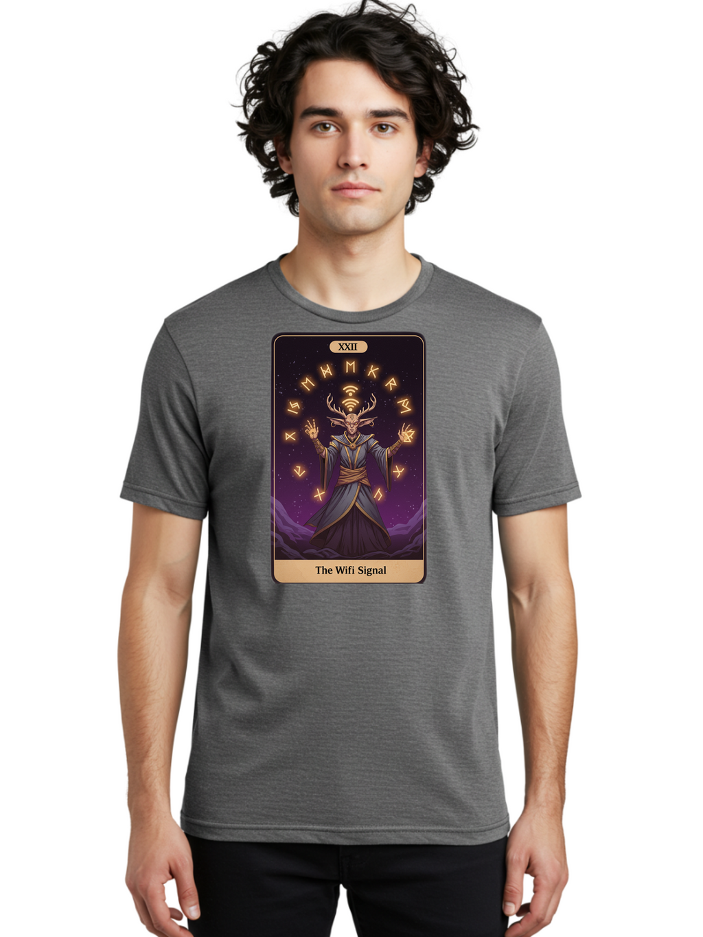The-Wifi-Signal-2 Men'S Graphic Tee, 100% Cotton, Comfortable Casual Summer Wear, Machine Washable, Vintage Camera, Old Camera, Antique Camera, Black Camera, Classic Photography, Photography Equipment, Nostalgic Device, Film Camera, Camera Art Bao949