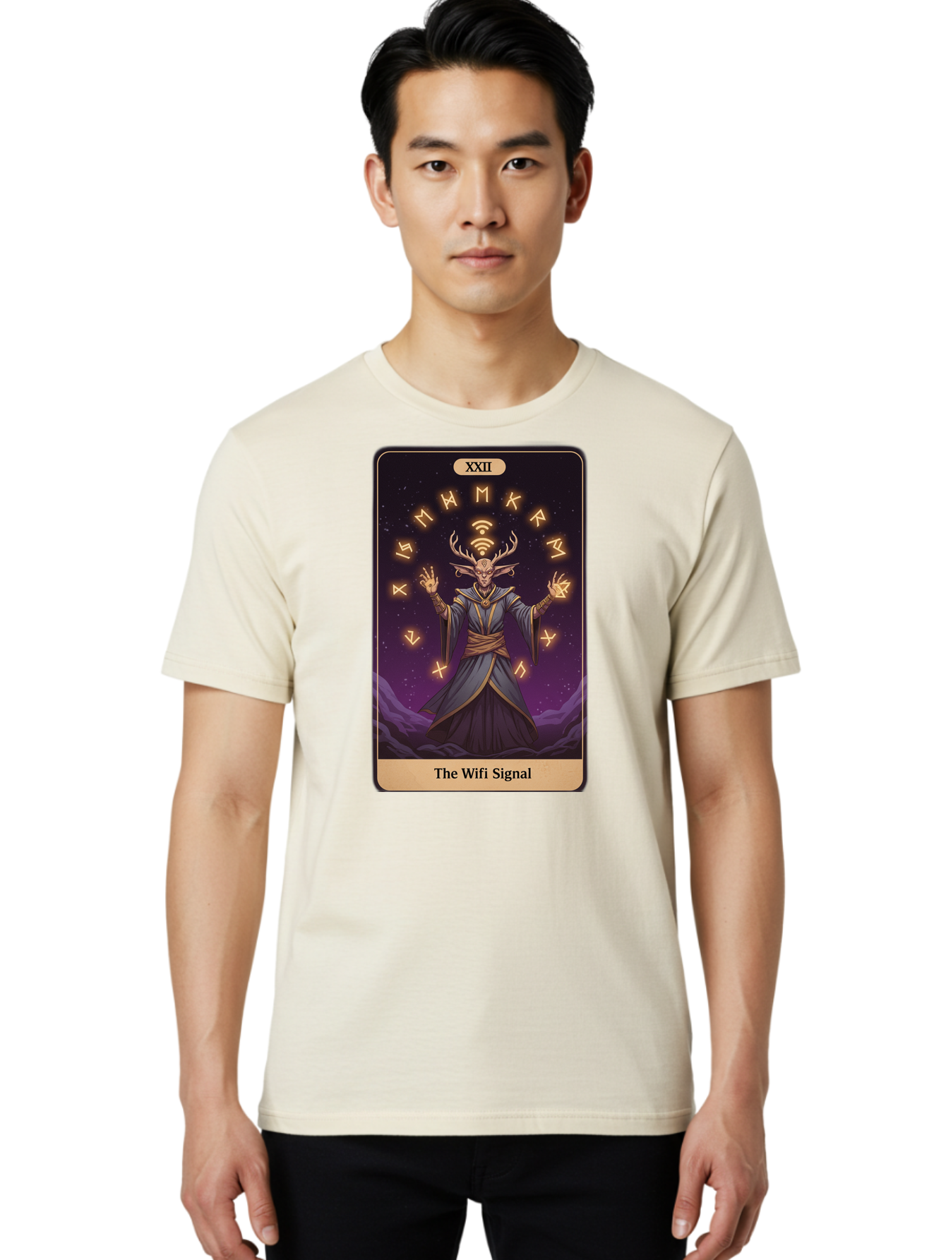 The-Wifi-Signal-2 Men'S Graphic Tee, 100% Cotton, Comfortable Casual Summer Wear, Machine Washable, Vintage Camera, Old Camera, Antique Camera, Black Camera, Classic Photography, Photography Equipment, Nostalgic Device, Film Camera, Camera Art Bao949