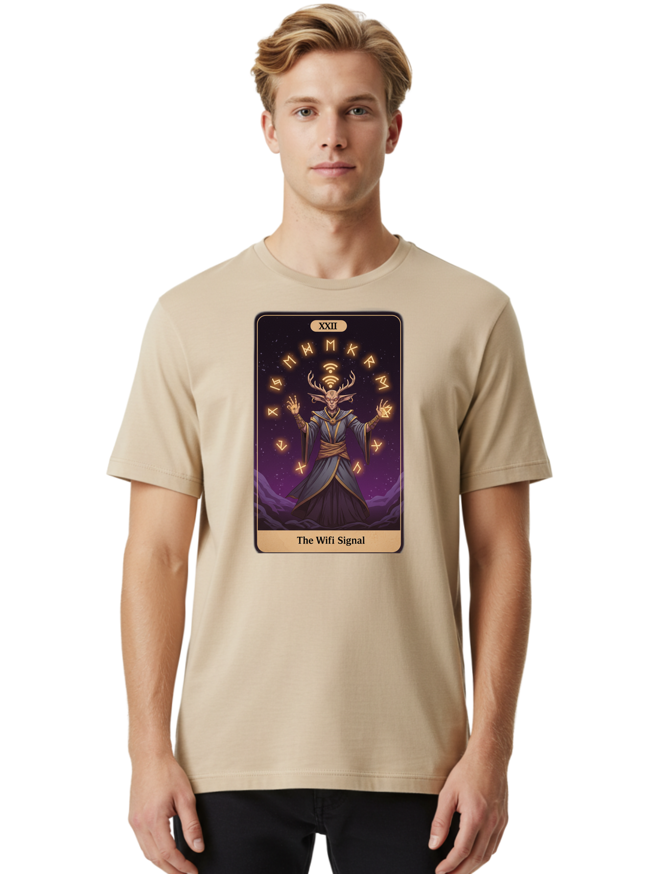 The-Wifi-Signal-2 Men'S Graphic Tee, 100% Cotton, Comfortable Casual Summer Wear, Machine Washable, Vintage Camera, Old Camera, Antique Camera, Black Camera, Classic Photography, Photography Equipment, Nostalgic Device, Film Camera, Camera Art Bao949