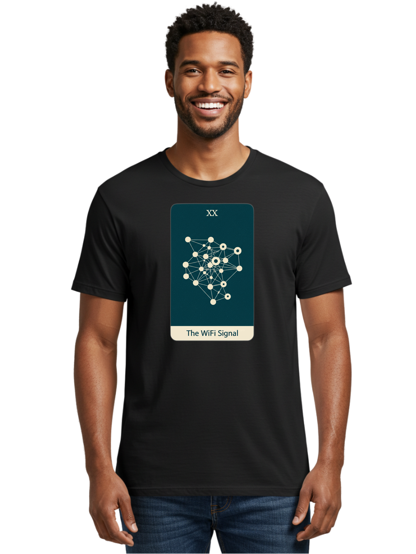 The-Wifi-Signal-3 Men'S Graphic Tee, 100% Cotton, Comfortable Casual Summer Wear, Machine Washable, Vintage Camera, Old Camera, Antique Camera, Black Camera, Classic Photography, Photography Equipment, Nostalgic Device, Film Camera, Camera Art Bao950