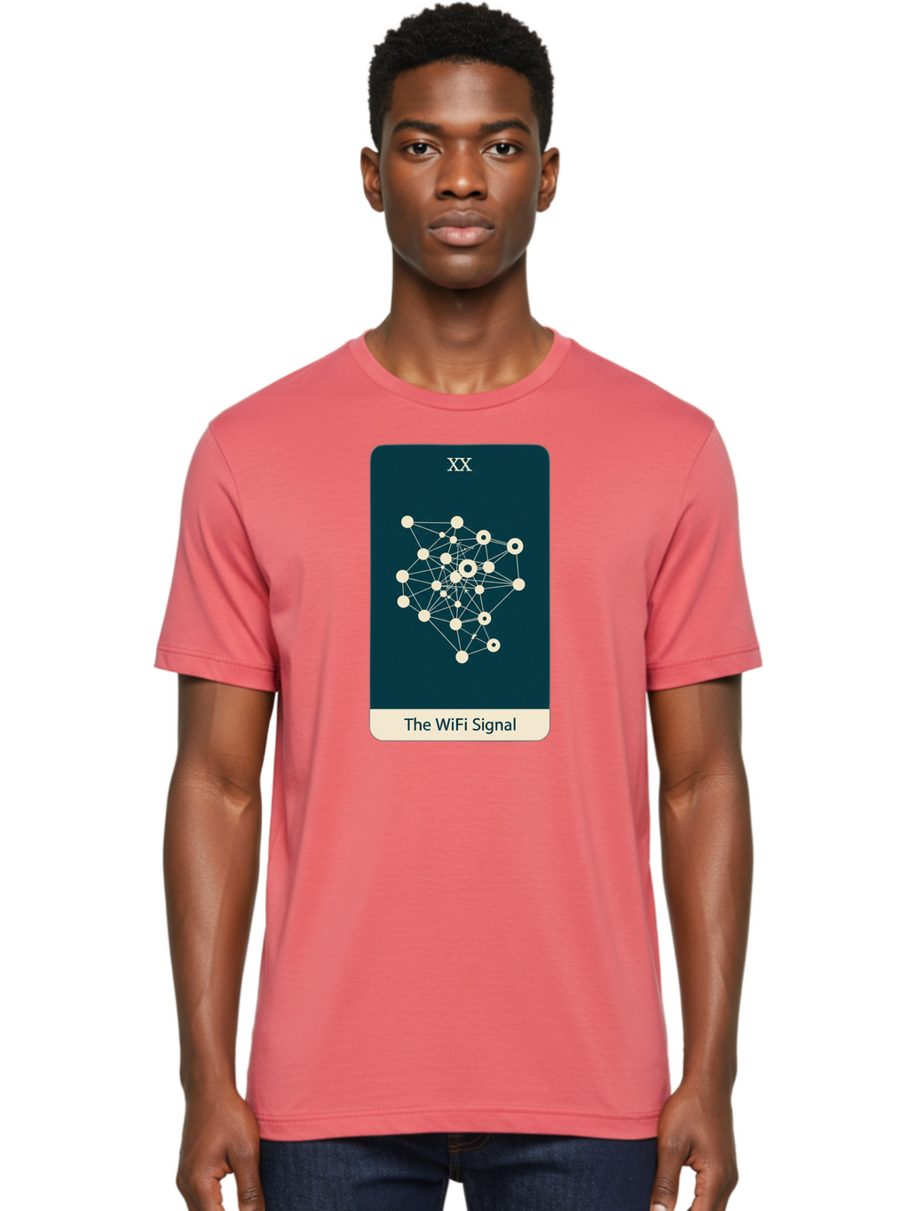 The-Wifi-Signal-3 Men'S Graphic Tee, 100% Cotton, Comfortable Casual Summer Wear, Machine Washable, Vintage Camera, Old Camera, Antique Camera, Black Camera, Classic Photography, Photography Equipment, Nostalgic Device, Film Camera, Camera Art Bao950