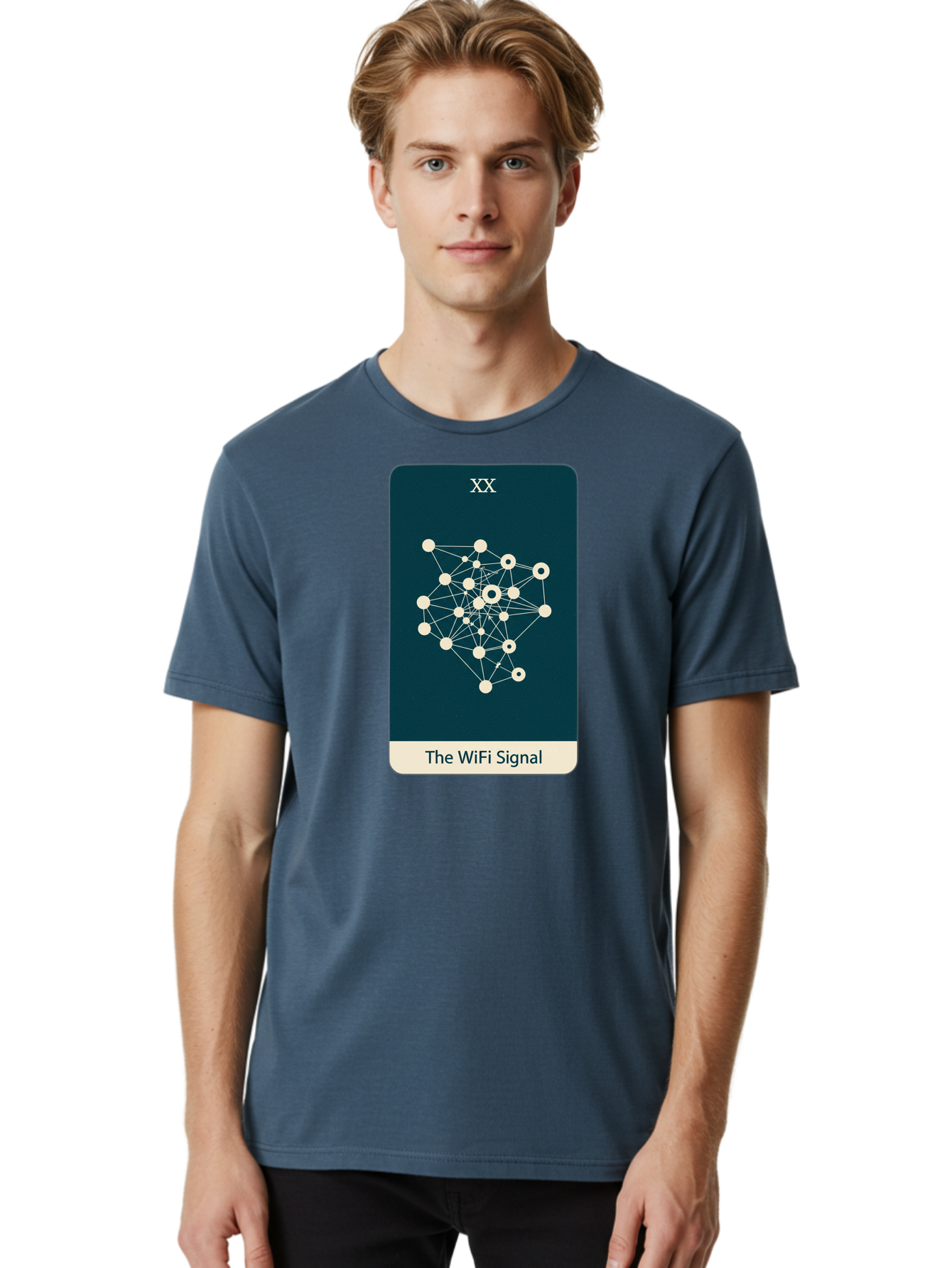 The-Wifi-Signal-3 Men'S Graphic Tee, 100% Cotton, Comfortable Casual Summer Wear, Machine Washable, Vintage Camera, Old Camera, Antique Camera, Black Camera, Classic Photography, Photography Equipment, Nostalgic Device, Film Camera, Camera Art Bao950