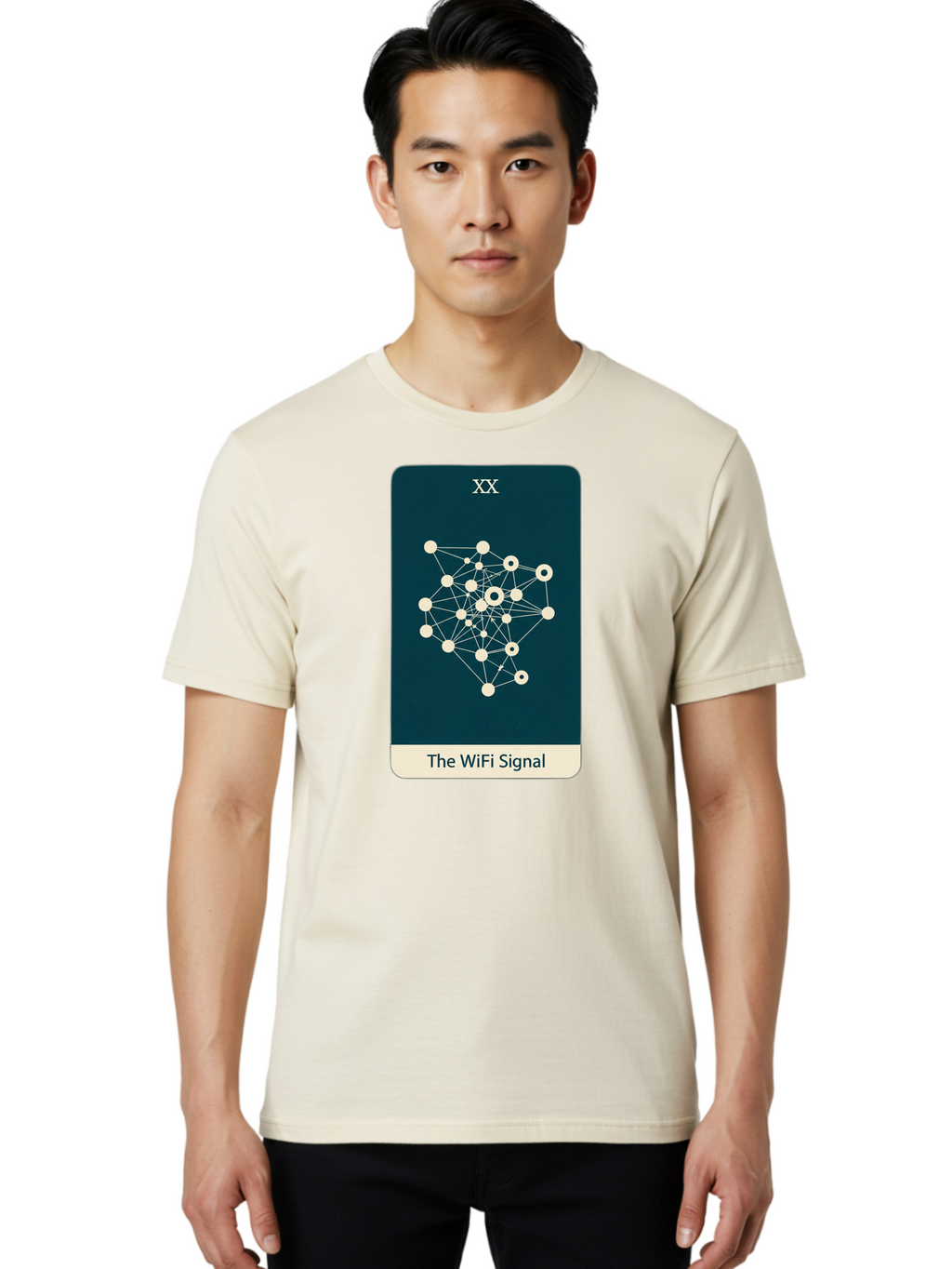 The-Wifi-Signal-3 Men'S Graphic Tee, 100% Cotton, Comfortable Casual Summer Wear, Machine Washable, Vintage Camera, Old Camera, Antique Camera, Black Camera, Classic Photography, Photography Equipment, Nostalgic Device, Film Camera, Camera Art Bao950