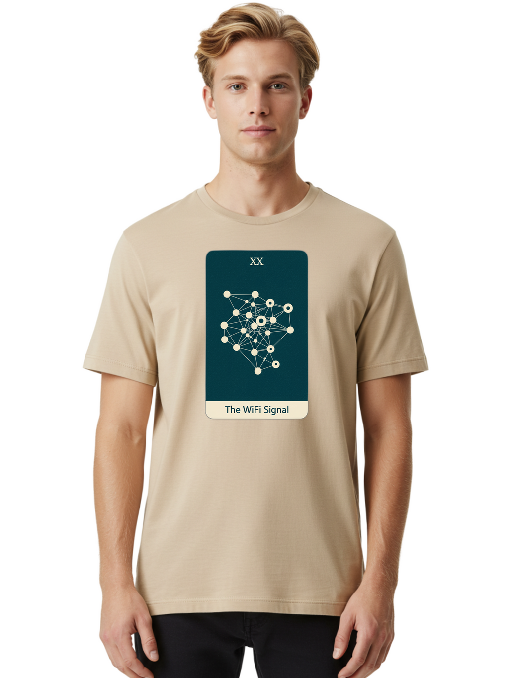 The-Wifi-Signal-3 Men'S Graphic Tee, 100% Cotton, Comfortable Casual Summer Wear, Machine Washable, Vintage Camera, Old Camera, Antique Camera, Black Camera, Classic Photography, Photography Equipment, Nostalgic Device, Film Camera, Camera Art Bao950
