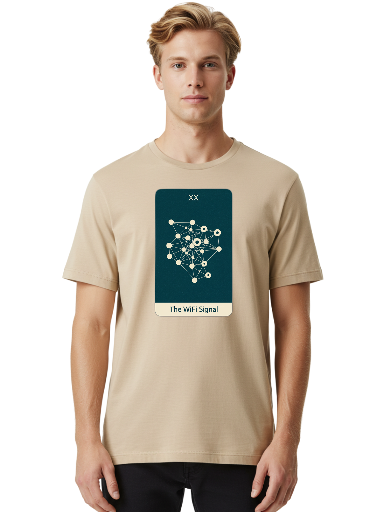 The-Wifi-Signal-3 Men'S Graphic Tee, 100% Cotton, Comfortable Casual Summer Wear, Machine Washable, Vintage Camera, Old Camera, Antique Camera, Black Camera, Classic Photography, Photography Equipment, Nostalgic Device, Film Camera, Camera Art Bao950