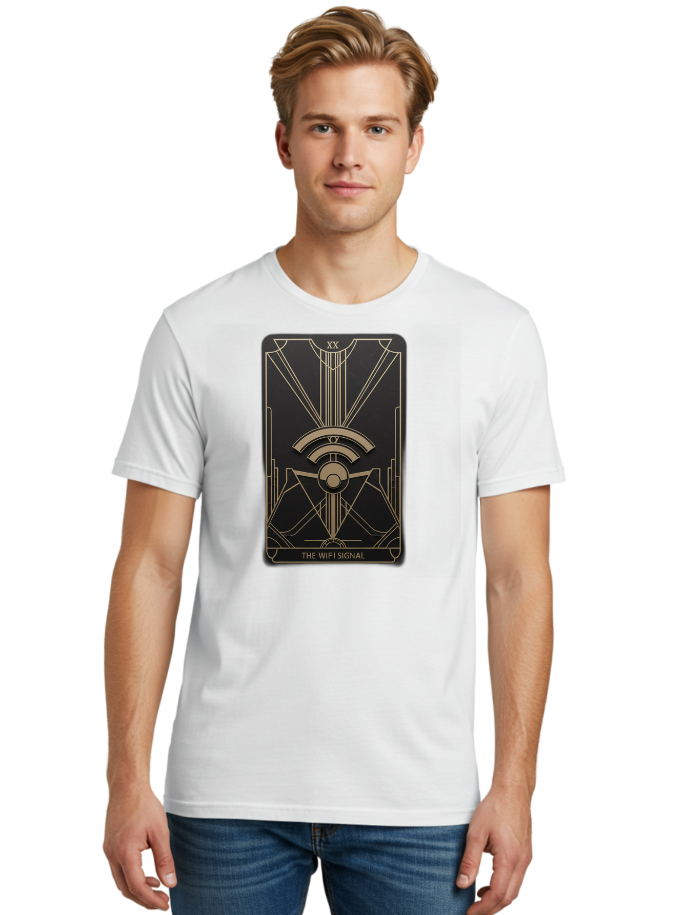 The-Wifi-Signal-4 Men'S Graphic Tee, 100% Cotton, Comfortable Casual Summer Wear, Machine Washable, Vintage Camera, Old Camera, Antique Camera, Black Camera, Classic Photography, Photography Equipment, Nostalgic Device, Film Camera, Camera Art Bao951