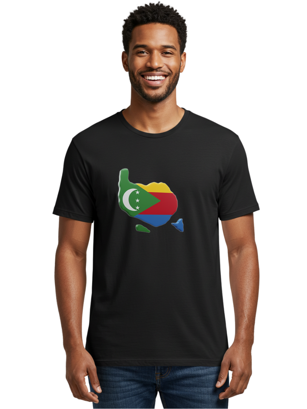 Thumbs-Up-Comoros Men'S Graphic Tee, 100% Cotton, Comfortable Casual Summer Wear, Machine Washable, Vintage Camera, Old Camera, Antique Camera, Black Camera, Classic Photography, Photography Equipment, Nostalgic Device, Film Camera, Camera Art Bao954