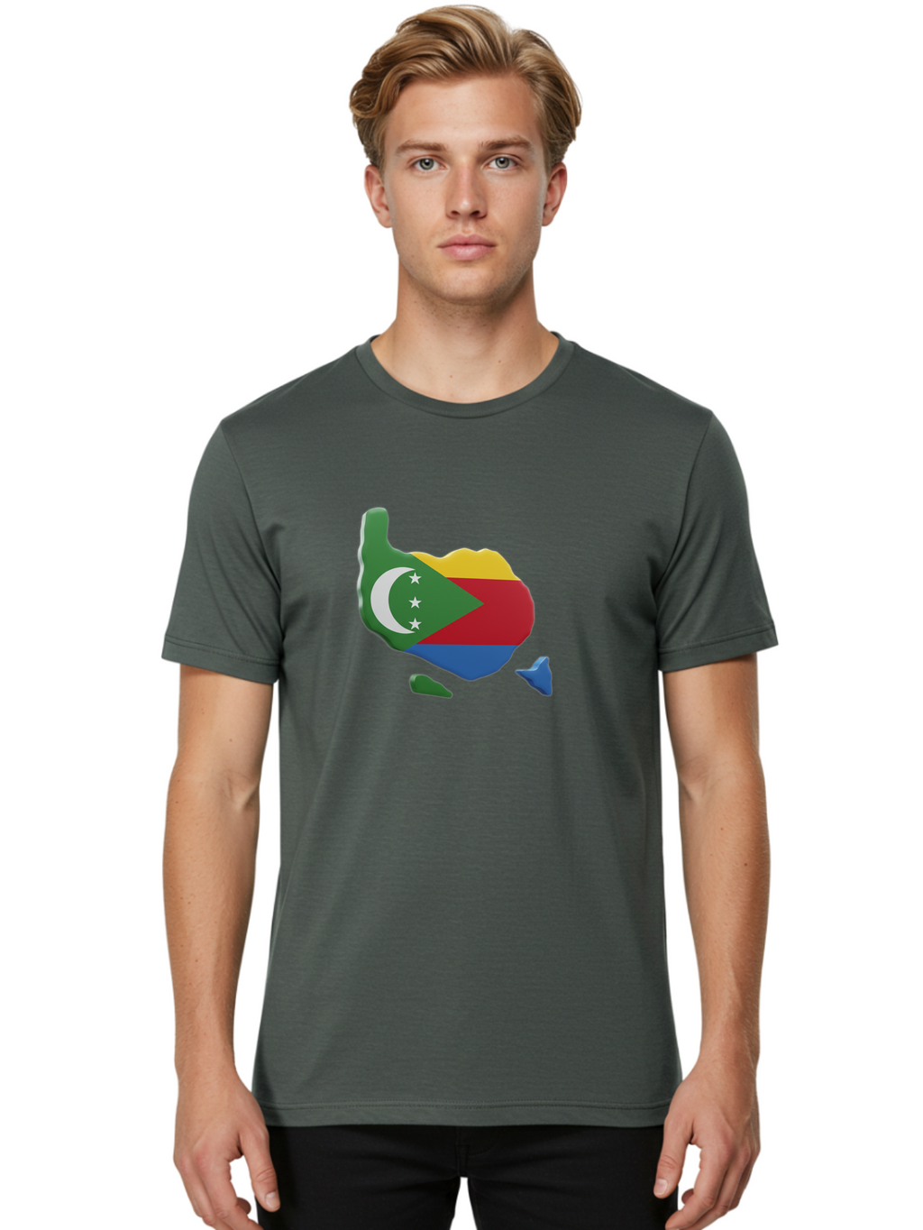 Thumbs-Up-Comoros Men'S Graphic Tee, 100% Cotton, Comfortable Casual Summer Wear, Machine Washable, Vintage Camera, Old Camera, Antique Camera, Black Camera, Classic Photography, Photography Equipment, Nostalgic Device, Film Camera, Camera Art Bao954