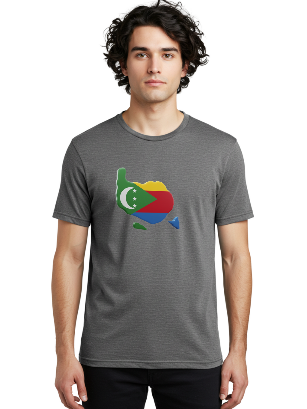 Thumbs-Up-Comoros Men'S Graphic Tee, 100% Cotton, Comfortable Casual Summer Wear, Machine Washable, Vintage Camera, Old Camera, Antique Camera, Black Camera, Classic Photography, Photography Equipment, Nostalgic Device, Film Camera, Camera Art Bao954