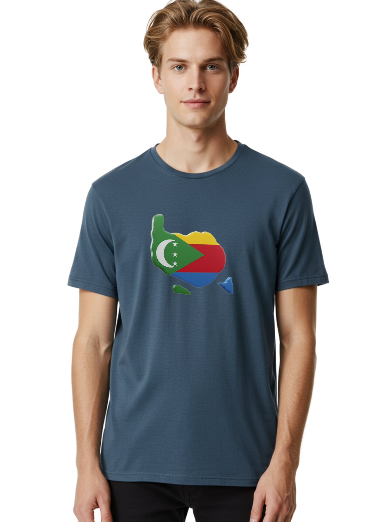 Thumbs-Up-Comoros Men'S Graphic Tee, 100% Cotton, Comfortable Casual Summer Wear, Machine Washable, Vintage Camera, Old Camera, Antique Camera, Black Camera, Classic Photography, Photography Equipment, Nostalgic Device, Film Camera, Camera Art Bao954