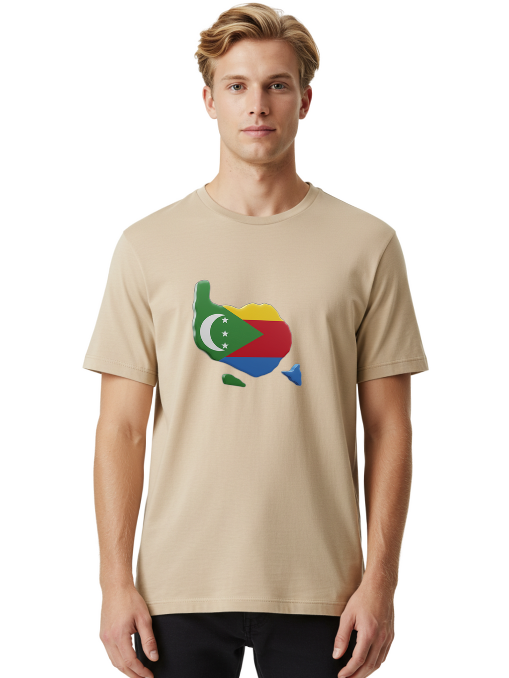 Thumbs-Up-Comoros Men'S Graphic Tee, 100% Cotton, Comfortable Casual Summer Wear, Machine Washable, Vintage Camera, Old Camera, Antique Camera, Black Camera, Classic Photography, Photography Equipment, Nostalgic Device, Film Camera, Camera Art Bao954