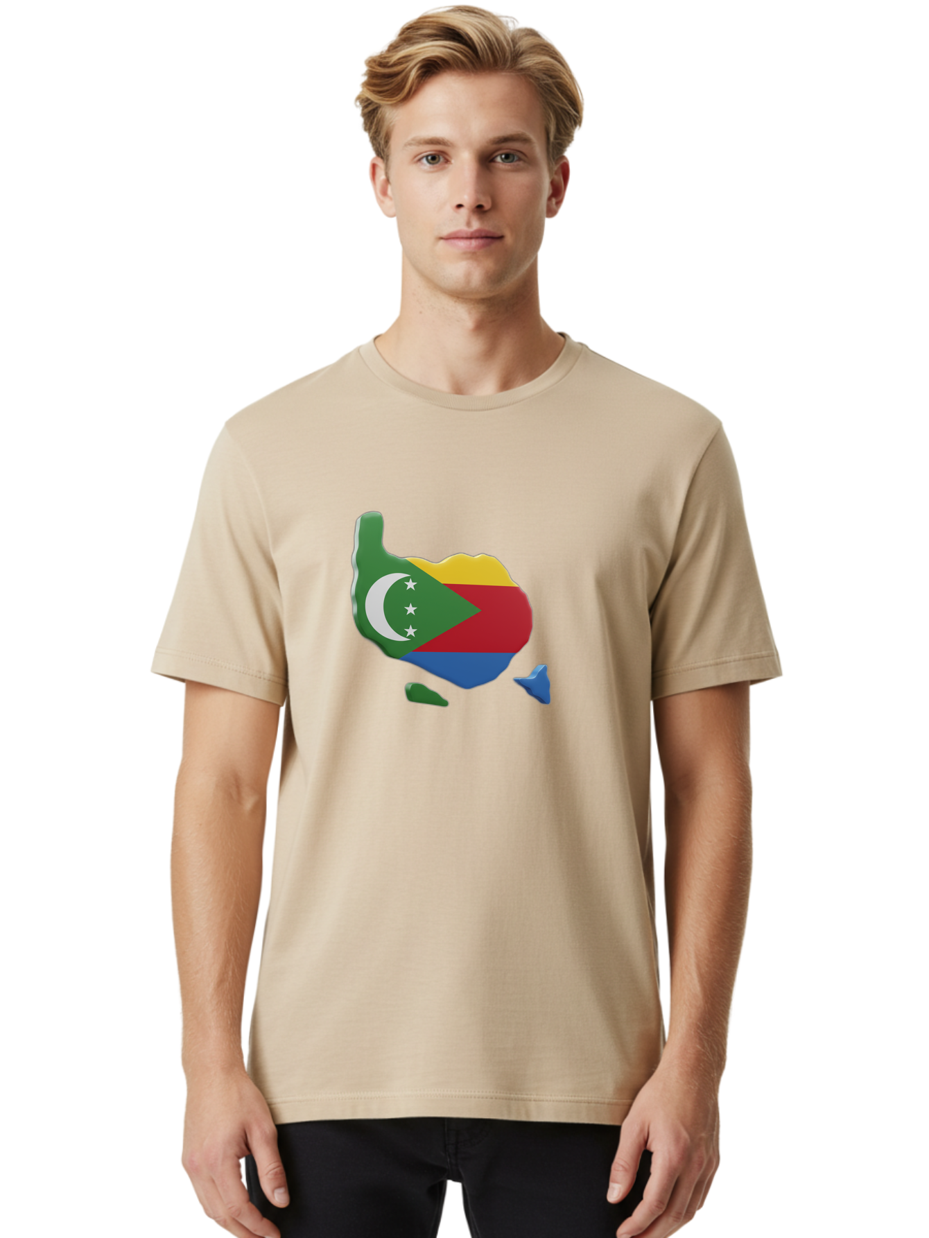 Thumbs-Up-Comoros Men'S Graphic Tee, 100% Cotton, Comfortable Casual Summer Wear, Machine Washable, Vintage Camera, Old Camera, Antique Camera, Black Camera, Classic Photography, Photography Equipment, Nostalgic Device, Film Camera, Camera Art Bao954