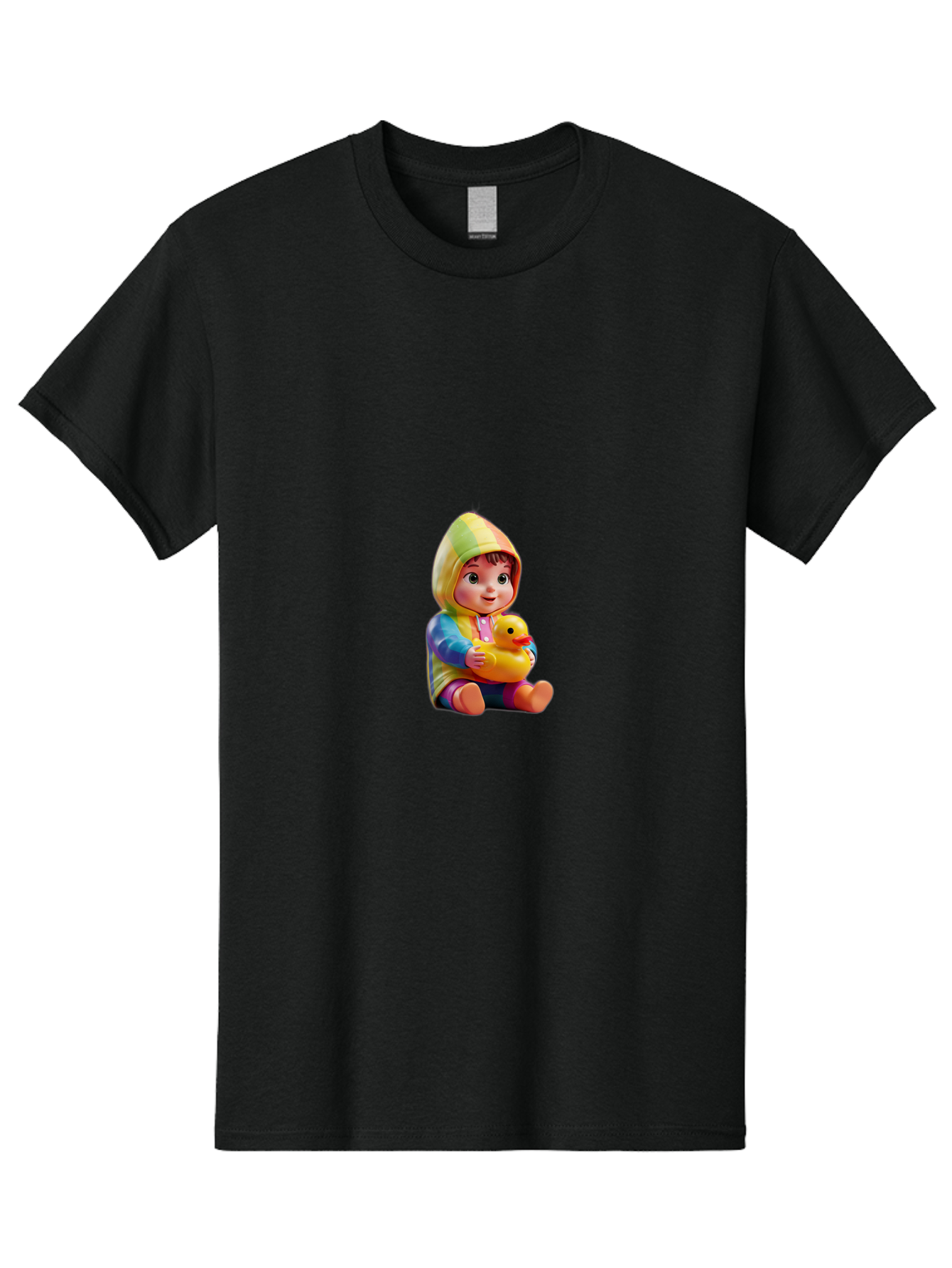 Toddler-Hugging-Rubber-Duck Men'S Graphic Tee, 100% Cotton, Comfortable Casual Summer Wear, Machine Washable, Vintage Camera, Old Camera, Antique Camera, Black Camera, Classic Photography, Photography Equipment, Nostalgic Device, Film Camera, Bao956