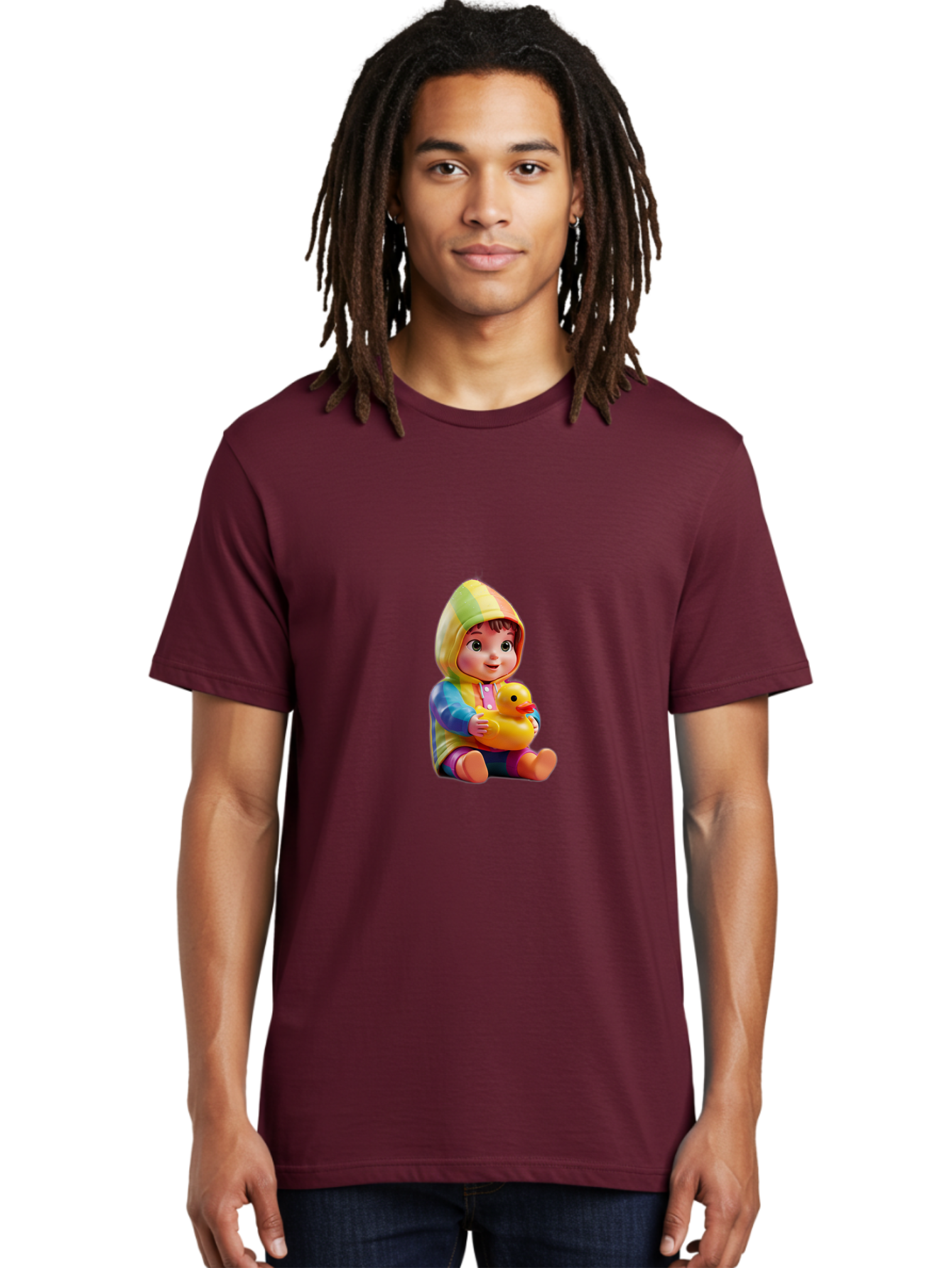 Toddler-Hugging-Rubber-Duck Men'S Graphic Tee, 100% Cotton, Comfortable Casual Summer Wear, Machine Washable, Vintage Camera, Old Camera, Antique Camera, Black Camera, Classic Photography, Photography Equipment, Nostalgic Device, Film Camera, Bao956