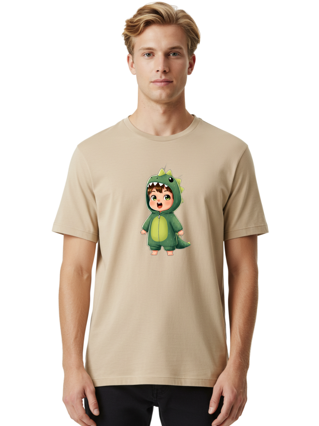 Toddler-In-Dinosaur-Costume Men'S Graphic Tee, 100% Cotton, Comfortable Casual Summer Wear, Machine Washable, Vintage Camera, Old Camera, Antique Camera, Black Camera, Classic Photography, Photography Equipment, Nostalgic Device, Film Camera, Bao957