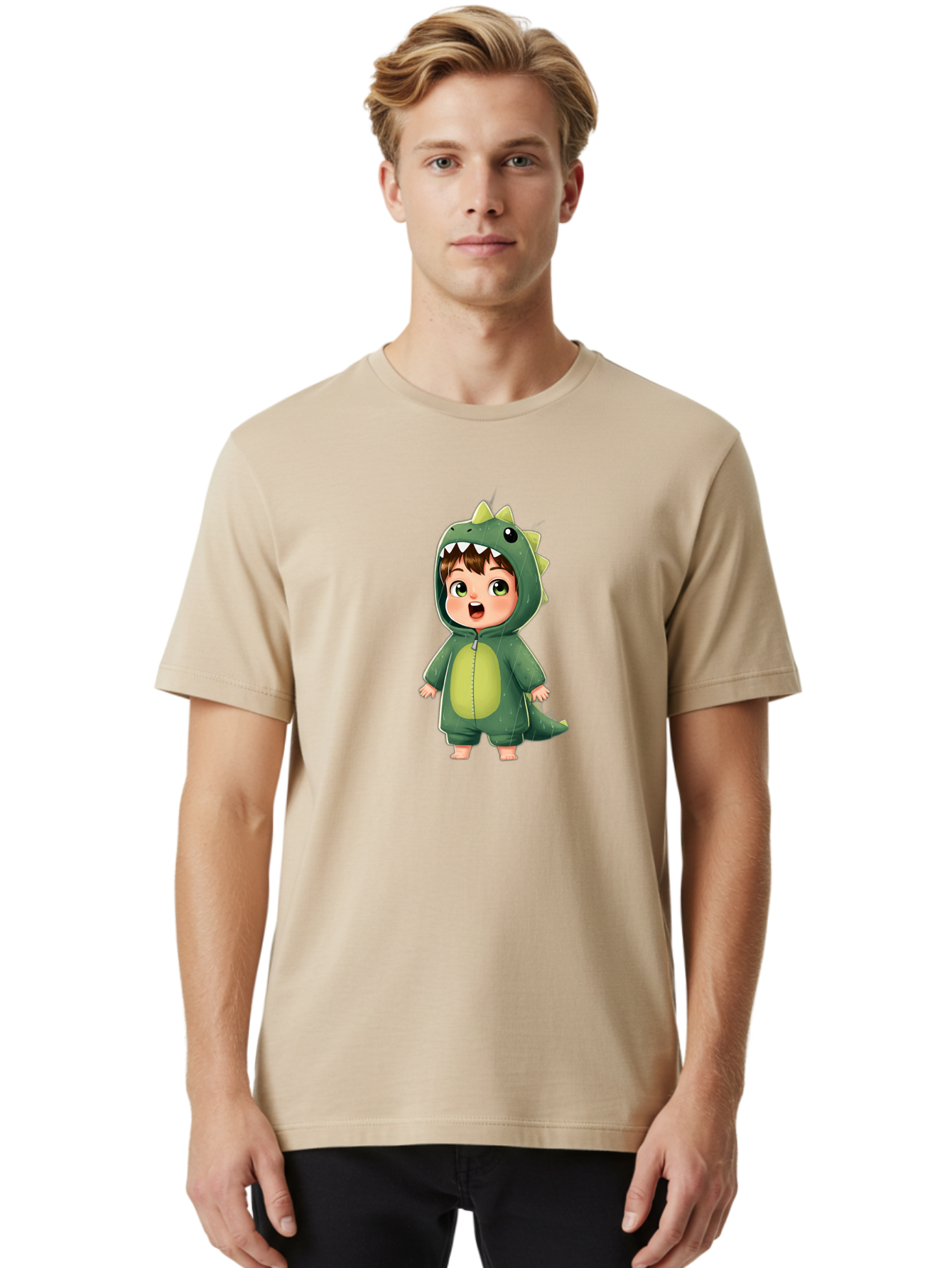 Toddler-In-Dinosaur-Costume Men'S Graphic Tee, 100% Cotton, Comfortable Casual Summer Wear, Machine Washable, Vintage Camera, Old Camera, Antique Camera, Black Camera, Classic Photography, Photography Equipment, Nostalgic Device, Film Camera, Bao957