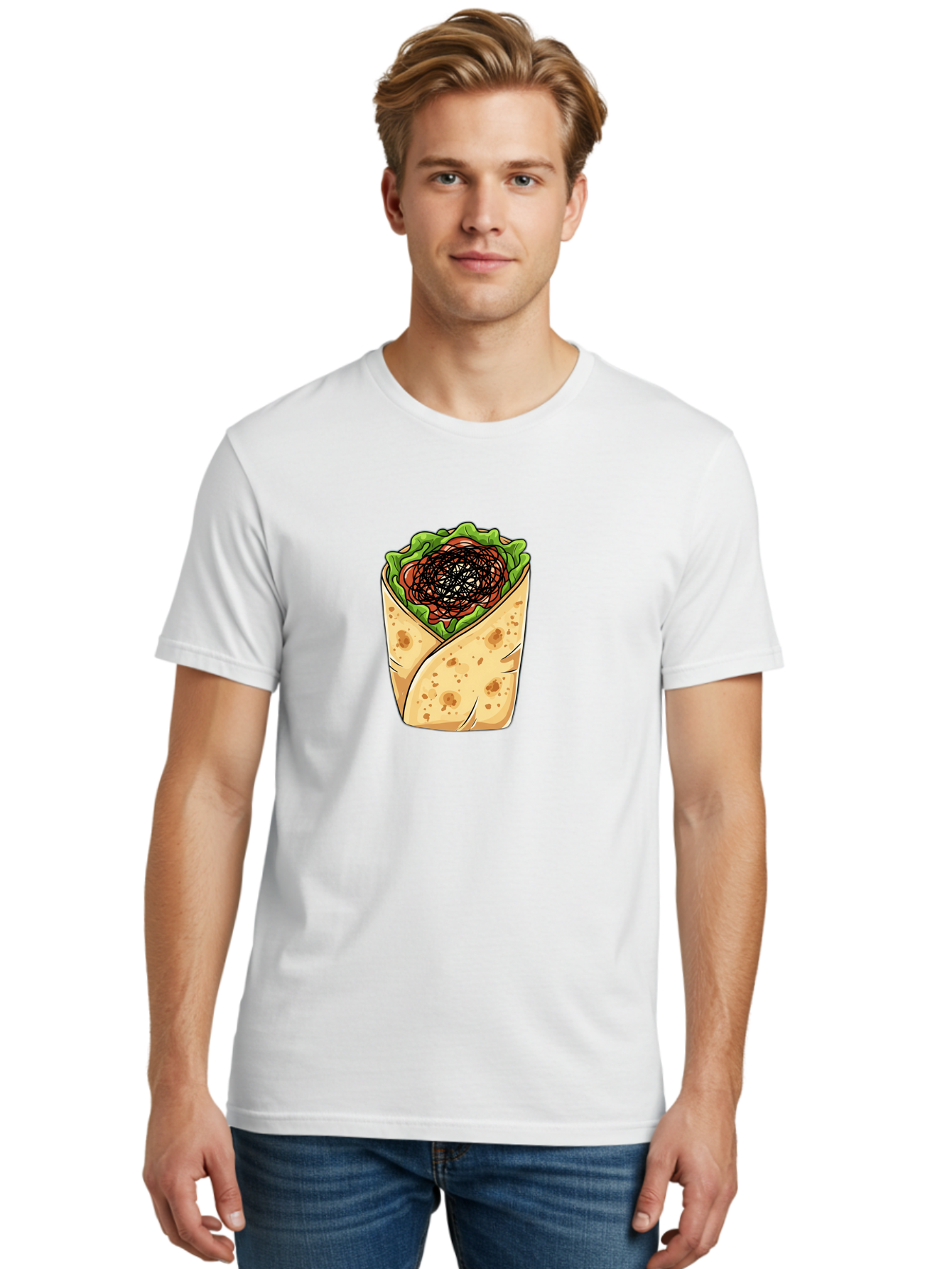Tortilla-Wrap Men'S Graphic Tee, 100% Cotton, Comfortable Casual Summer Wear, Machine Washable, Vintage Camera, Old Camera, Antique Camera, Black Camera, Classic Photography, Photography Equipment, Nostalgic Device, Film Camera, Camera Art Bao961