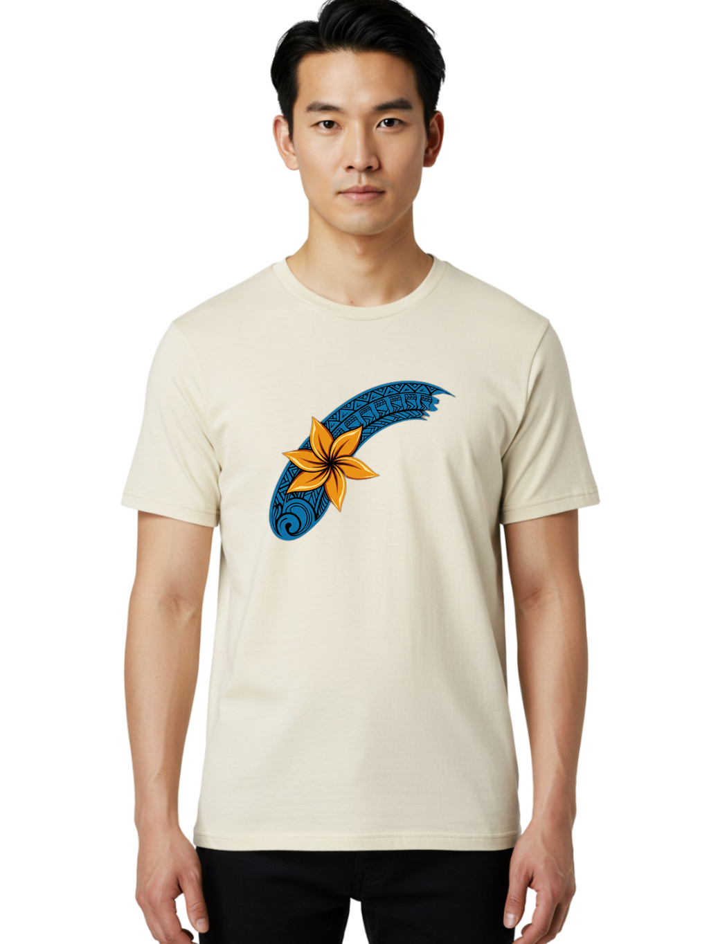 Tribal-Feather-Plumeria Men'S Graphic Tee, 100% Cotton, Comfortable Casual Summer Wear, Machine Washable, Vintage Camera, Old Camera, Antique Camera, Black Camera, Classic Photography, Photography Equipment, Nostalgic Device, Film Camera, Bao963
