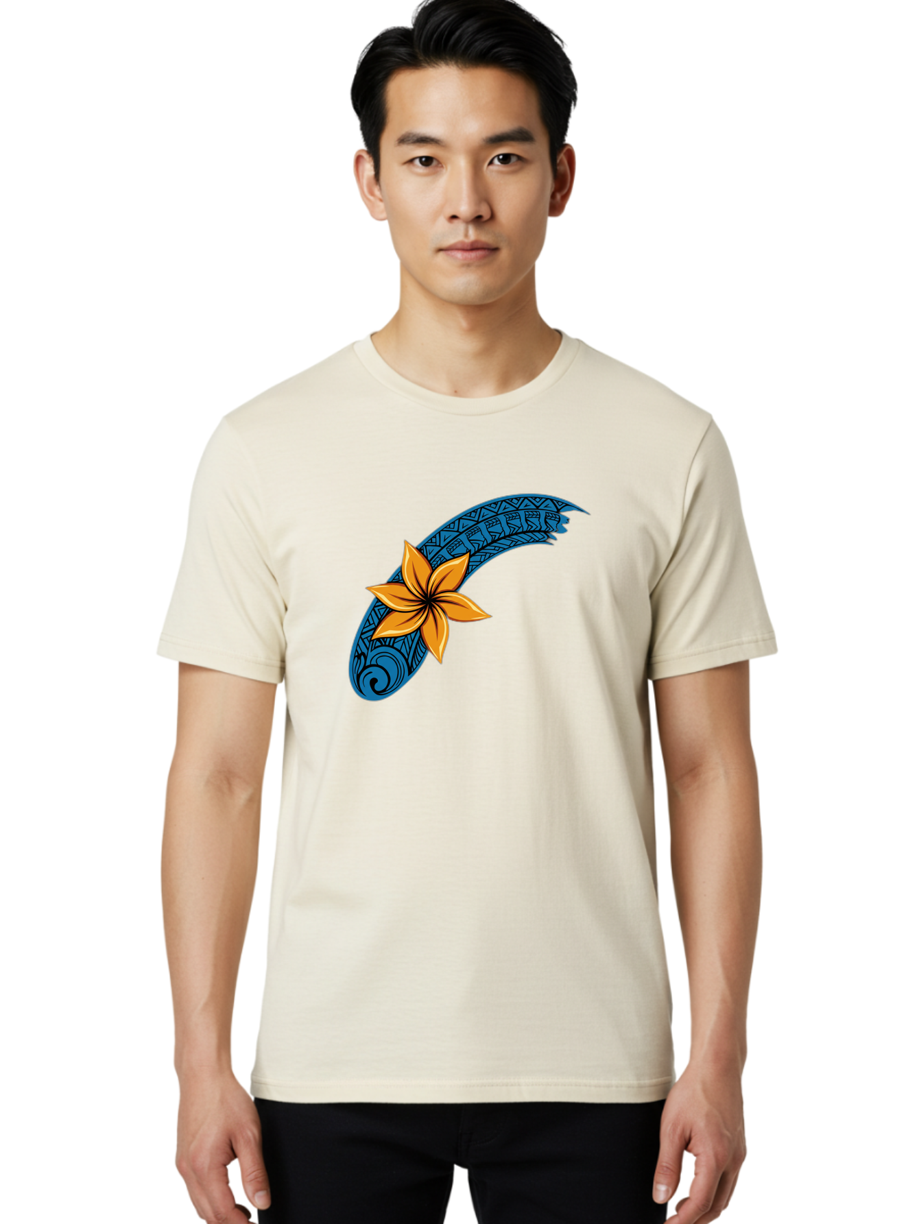 Tribal-Feather-Plumeria Men'S Graphic Tee, 100% Cotton, Comfortable Casual Summer Wear, Machine Washable, Vintage Camera, Old Camera, Antique Camera, Black Camera, Classic Photography, Photography Equipment, Nostalgic Device, Film Camera, Bao963