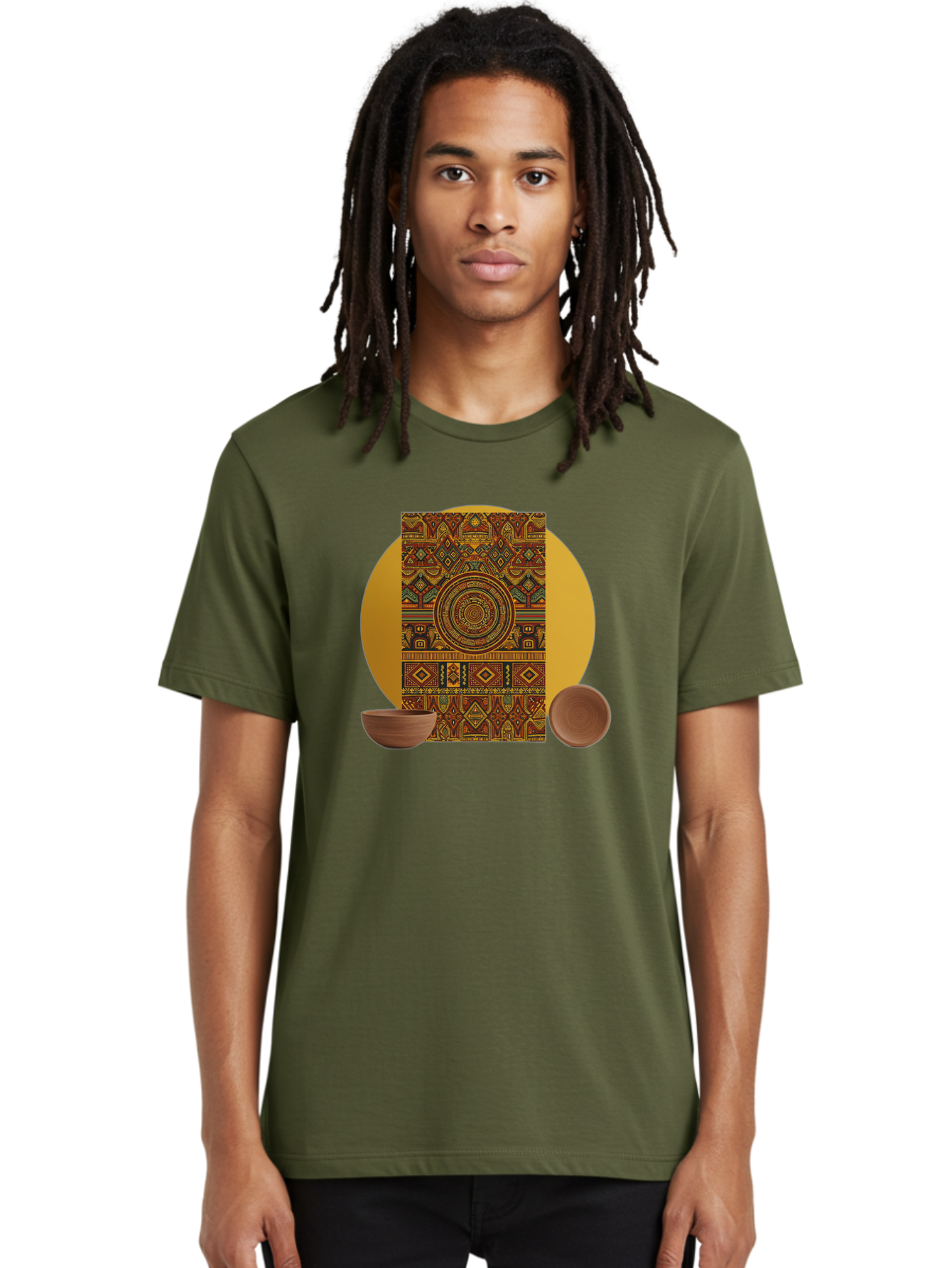 Tribal Men'S Graphic Tee, 100% Cotton, Comfortable Casual Summer Wear, Machine Washable, Vintage Camera, Old Camera, Antique Camera, Black Camera, Classic Photography, Photography Equipment, Nostalgic Device, Film Camera, Camera Art Bao964