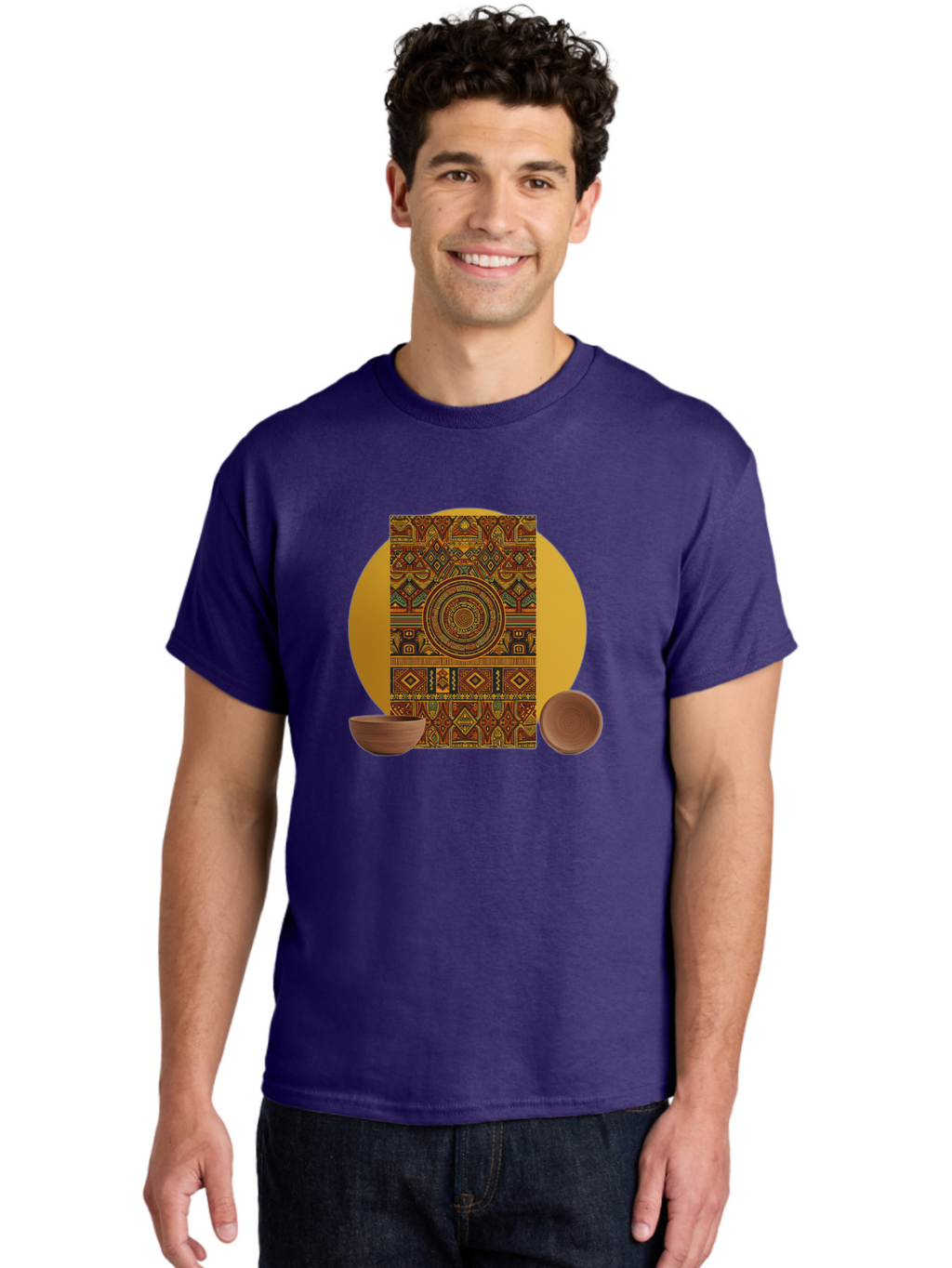Tribal Men'S Graphic Tee, 100% Cotton, Comfortable Casual Summer Wear, Machine Washable, Vintage Camera, Old Camera, Antique Camera, Black Camera, Classic Photography, Photography Equipment, Nostalgic Device, Film Camera, Camera Art Bao964
