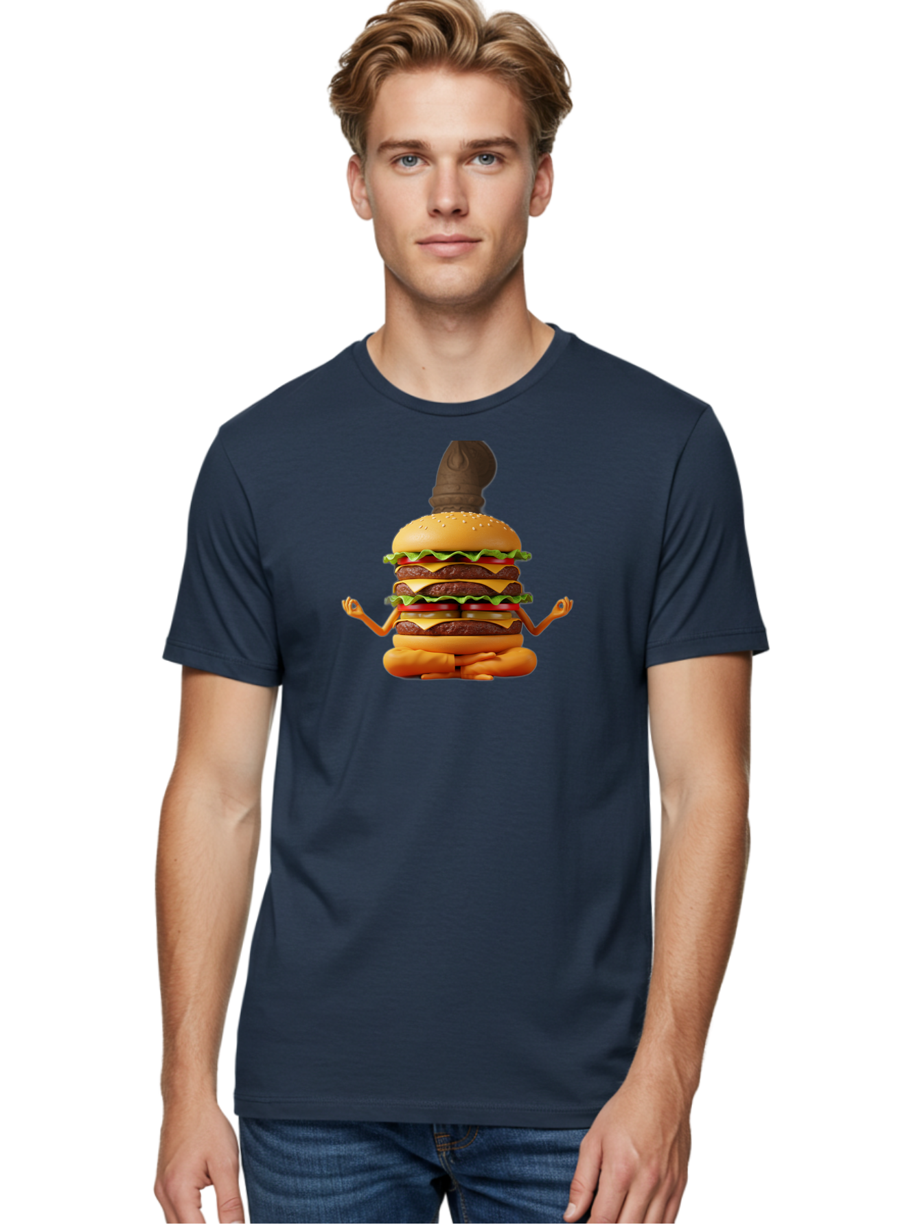 Triple-Decker-Burger Men'S Graphic Tee, 100% Cotton, Comfortable Casual Summer Wear, Machine Washable, Vintage Camera, Old Camera, Antique Camera, Black Camera, Classic Photography, Photography Equipment, Nostalgic Device, Film Camera, Bao965