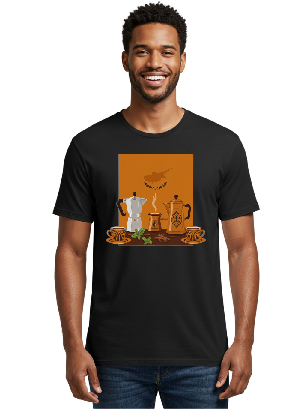 Turkish-Coffee Men'S Graphic Tee, 100% Cotton, Comfortable Casual Summer Wear, Machine Washable, Vintage Camera, Old Camera, Antique Camera, Black Camera, Classic Photography, Photography Equipment, Nostalgic Device, Film Camera, Camera Art Bao967