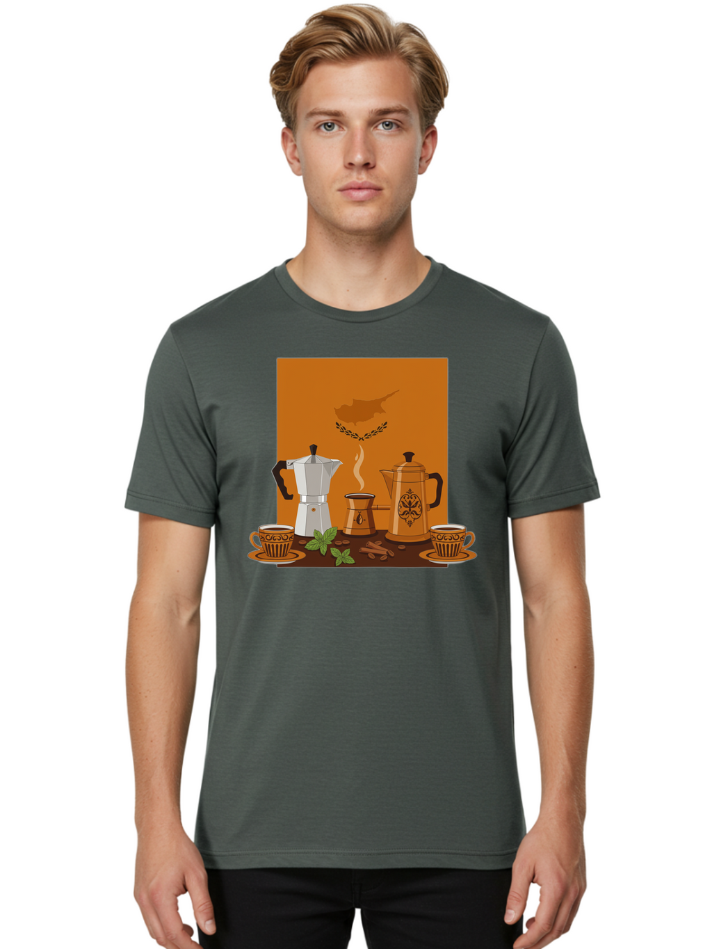 Turkish-Coffee Men'S Graphic Tee, 100% Cotton, Comfortable Casual Summer Wear, Machine Washable, Vintage Camera, Old Camera, Antique Camera, Black Camera, Classic Photography, Photography Equipment, Nostalgic Device, Film Camera, Camera Art Bao967