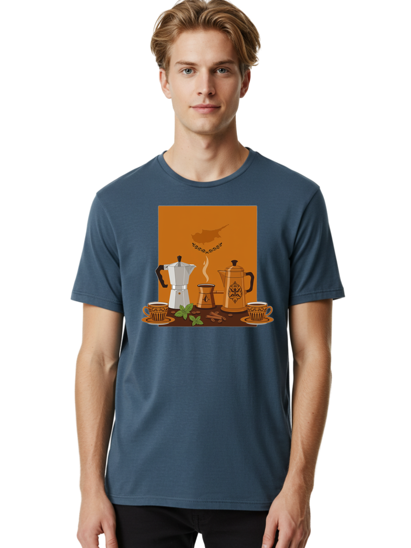 Turkish-Coffee Men'S Graphic Tee, 100% Cotton, Comfortable Casual Summer Wear, Machine Washable, Vintage Camera, Old Camera, Antique Camera, Black Camera, Classic Photography, Photography Equipment, Nostalgic Device, Film Camera, Camera Art Bao967