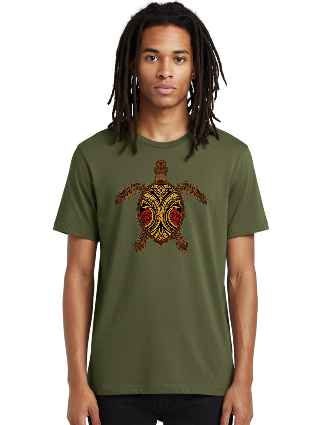 Turtle-Tribal Men'S Graphic Tee, 100% Cotton, Comfortable Casual Summer Wear, Machine Washable, Vintage Camera, Old Camera, Antique Camera, Black Camera, Classic Photography, Photography Equipment, Nostalgic Device, Film Camera, Camera Art Bao968