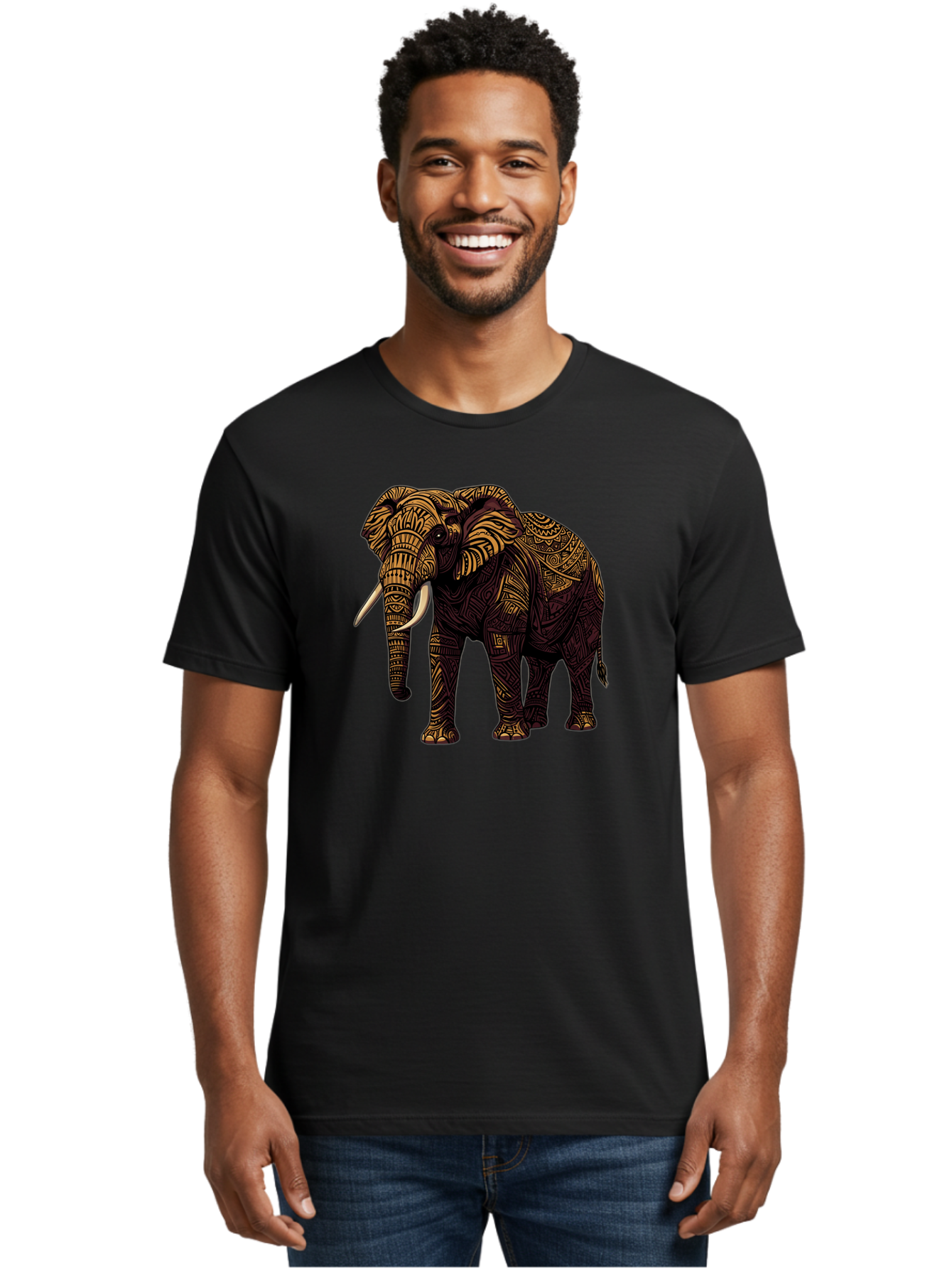 Tusker Men'S Graphic Tee, 100% Cotton, Comfortable Casual Summer Wear, Machine Washable, Vintage Camera, Old Camera, Antique Camera, Black Camera, Classic Photography, Photography Equipment, Nostalgic Device, Film Camera, Camera Art Bao969