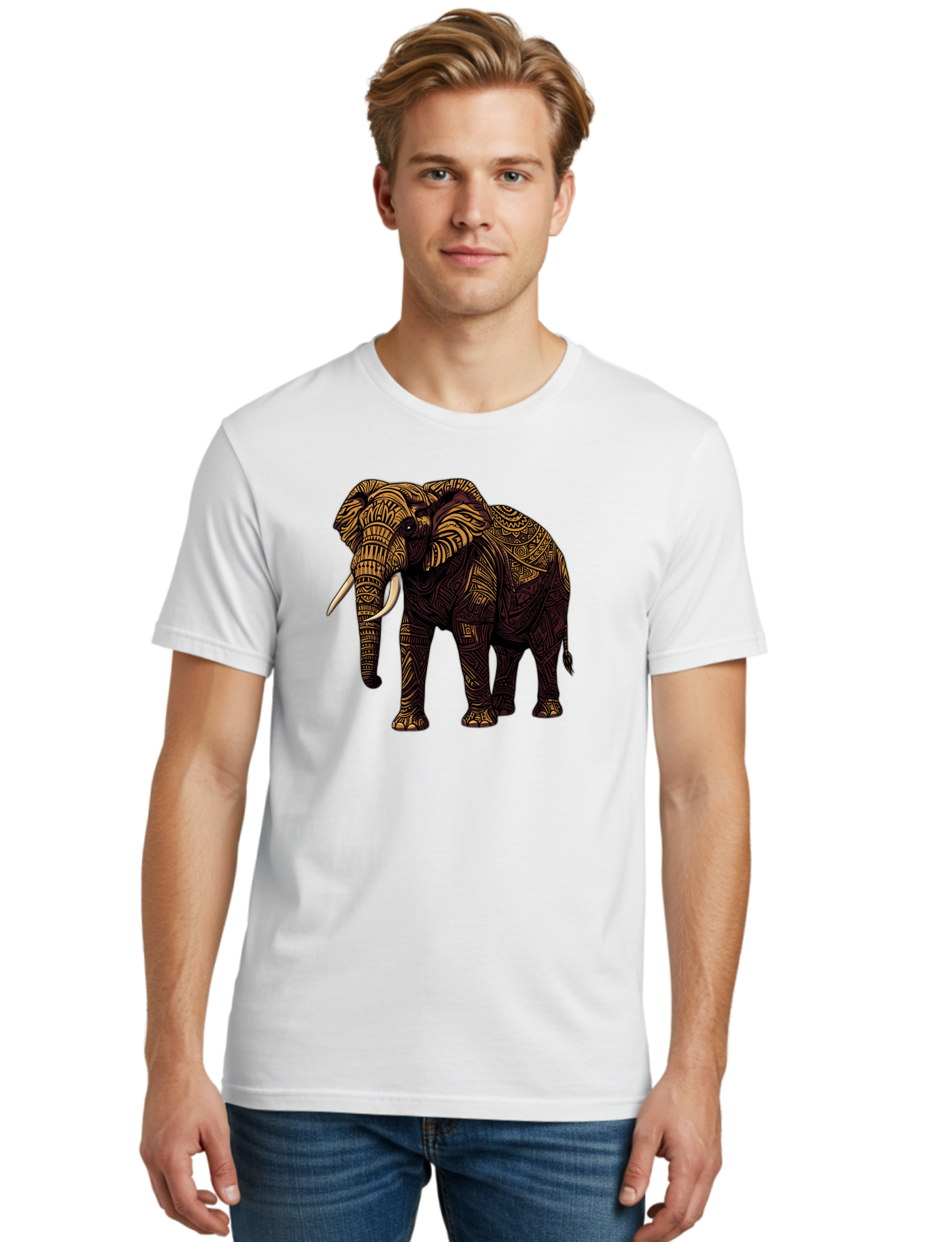 Tusker Men'S Graphic Tee, 100% Cotton, Comfortable Casual Summer Wear, Machine Washable, Vintage Camera, Old Camera, Antique Camera, Black Camera, Classic Photography, Photography Equipment, Nostalgic Device, Film Camera, Camera Art Bao969