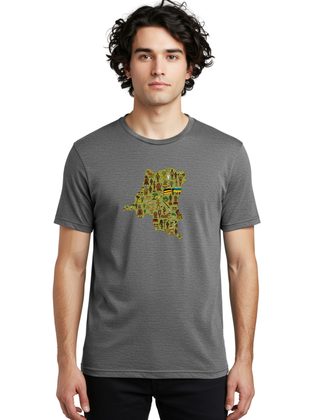Uganda-Map Men'S Graphic Tee, 100% Cotton, Comfortable Casual Summer Wear, Machine Washable, Vintage Camera, Old Camera, Antique Camera, Black Camera, Classic Photography, Photography Equipment, Nostalgic Device, Film Camera, Camera Art Bao972