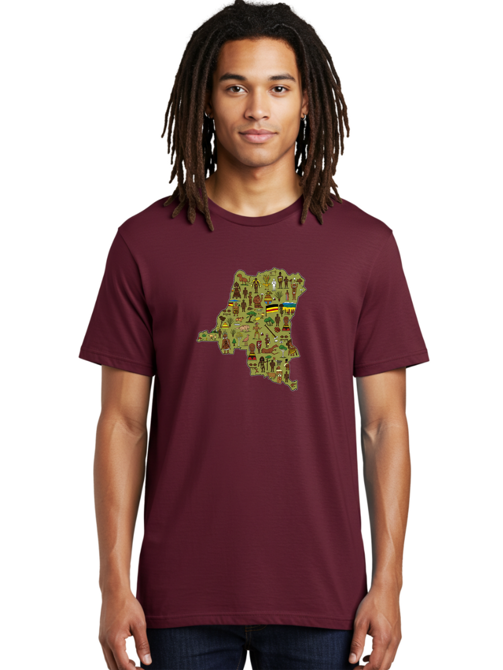 Uganda-Map Men'S Graphic Tee, 100% Cotton, Comfortable Casual Summer Wear, Machine Washable, Vintage Camera, Old Camera, Antique Camera, Black Camera, Classic Photography, Photography Equipment, Nostalgic Device, Film Camera, Camera Art Bao972