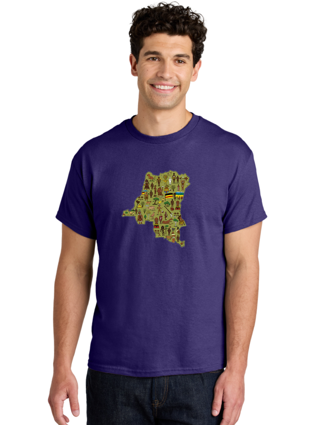 Uganda-Map Men'S Graphic Tee, 100% Cotton, Comfortable Casual Summer Wear, Machine Washable, Vintage Camera, Old Camera, Antique Camera, Black Camera, Classic Photography, Photography Equipment, Nostalgic Device, Film Camera, Camera Art Bao972