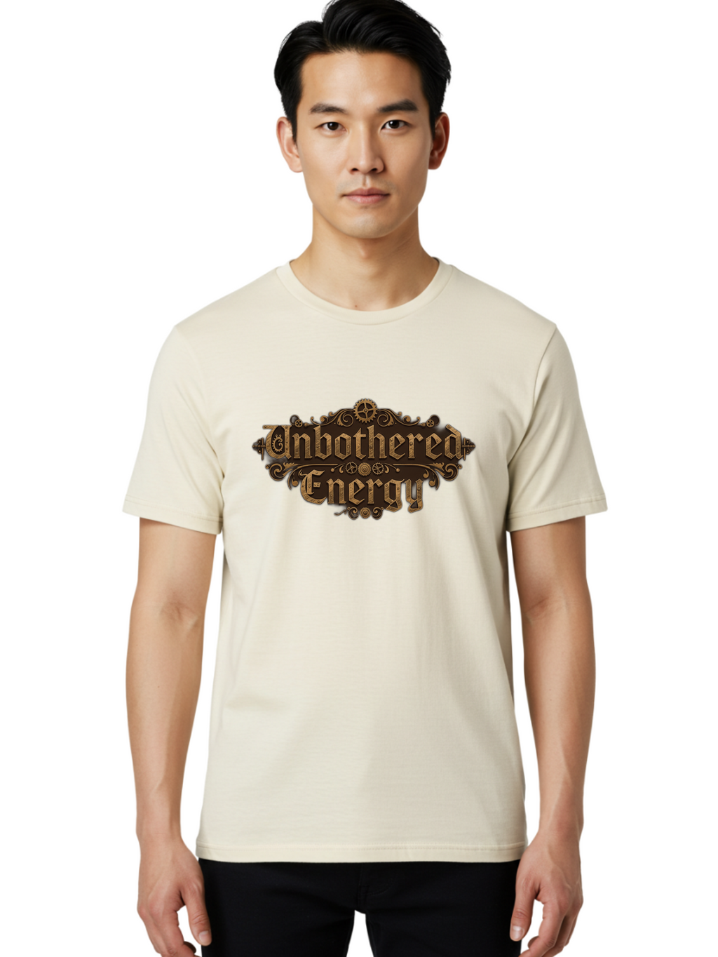 Unbothered-Energy-3 Men'S Graphic Tee, 100% Cotton, Comfortable Casual Summer Wear, Machine Washable, Vintage Camera, Old Camera, Antique Camera, Black Camera, Classic Photography, Photography Equipment, Nostalgic Device, Film Camera, Bao975