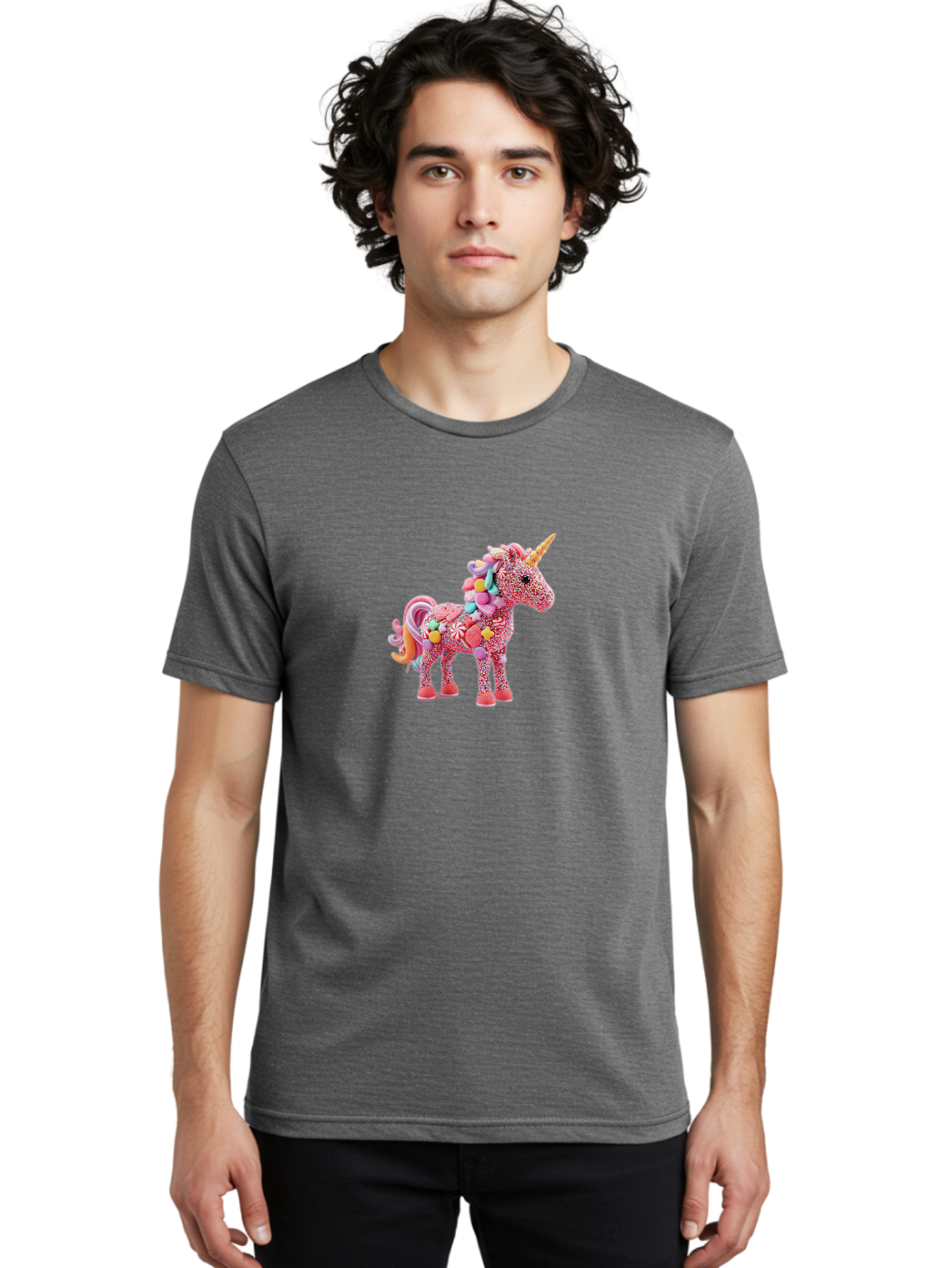 Unicorn-Figurine Men'S Graphic Tee, 100% Cotton, Comfortable Casual Summer Wear, Machine Washable, Vintage Camera, Old Camera, Antique Camera, Black Camera, Classic Photography, Photography Equipment, Nostalgic Device, Film Camera, Camera Art Bao982