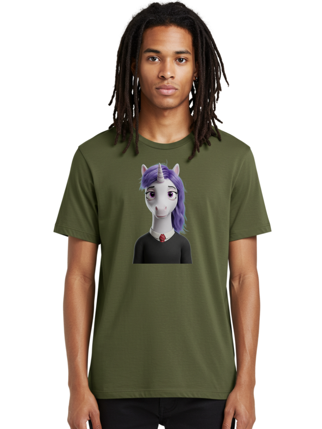 Unicorn-With-Purple-Hair Men'S Graphic Tee, 100% Cotton, Comfortable Casual Summer Wear, Machine Washable, Vintage Camera, Old Camera, Antique Camera, Black Camera, Classic Photography, Photography Equipment, Nostalgic Device, Film Camera, Bao987